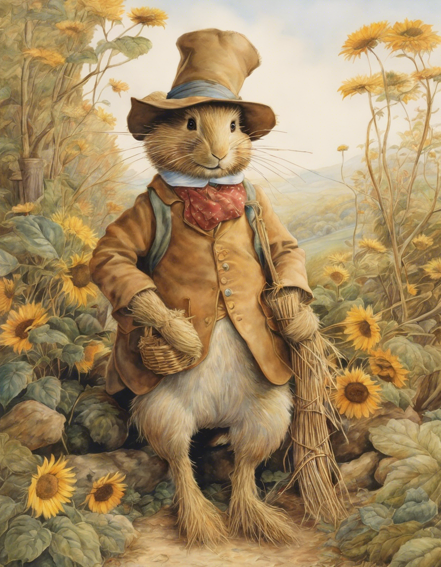 Encantadoras historias, delicadas acuarelas británicas, Espantapájaros - Póster