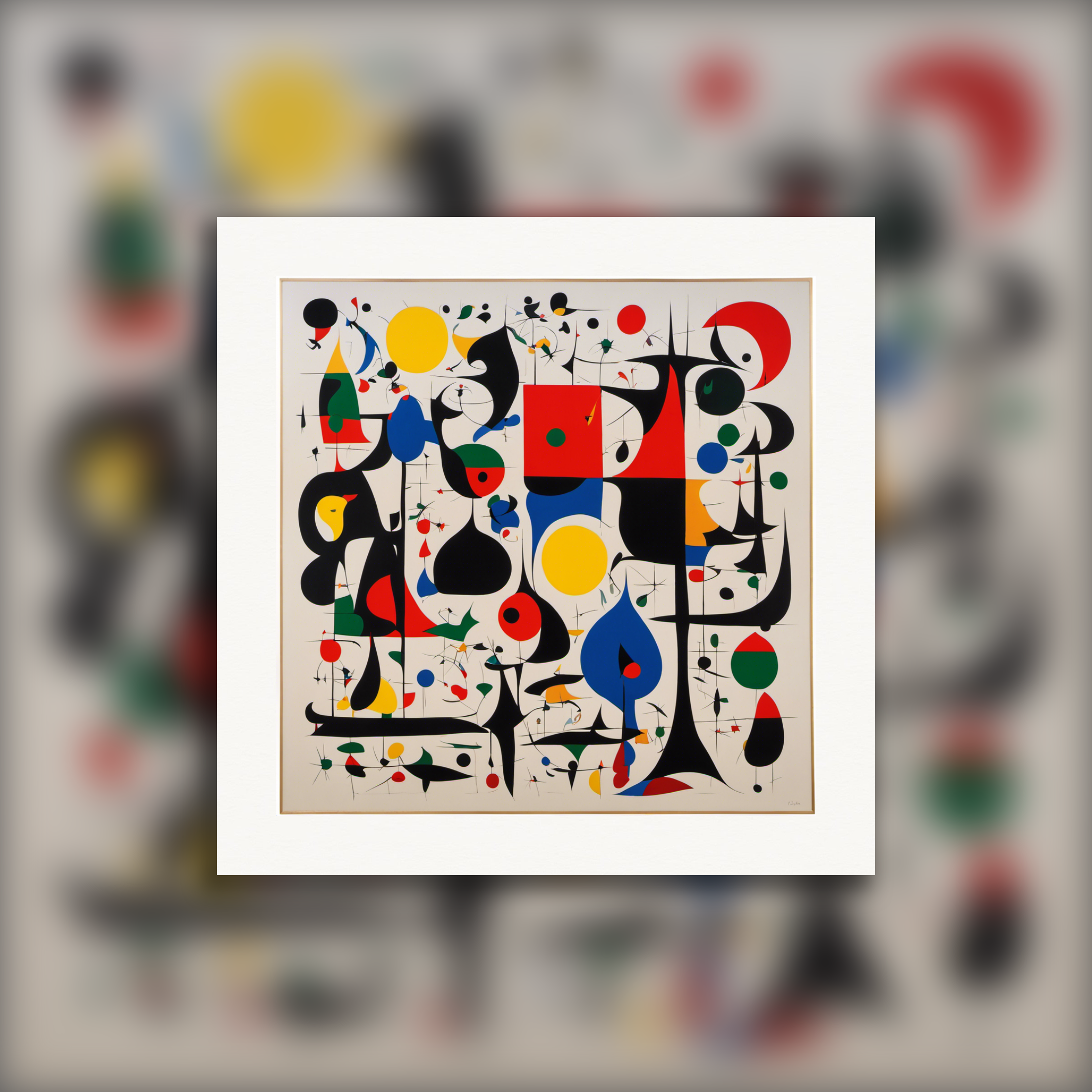 Movimiento surrealista catalán - Póster