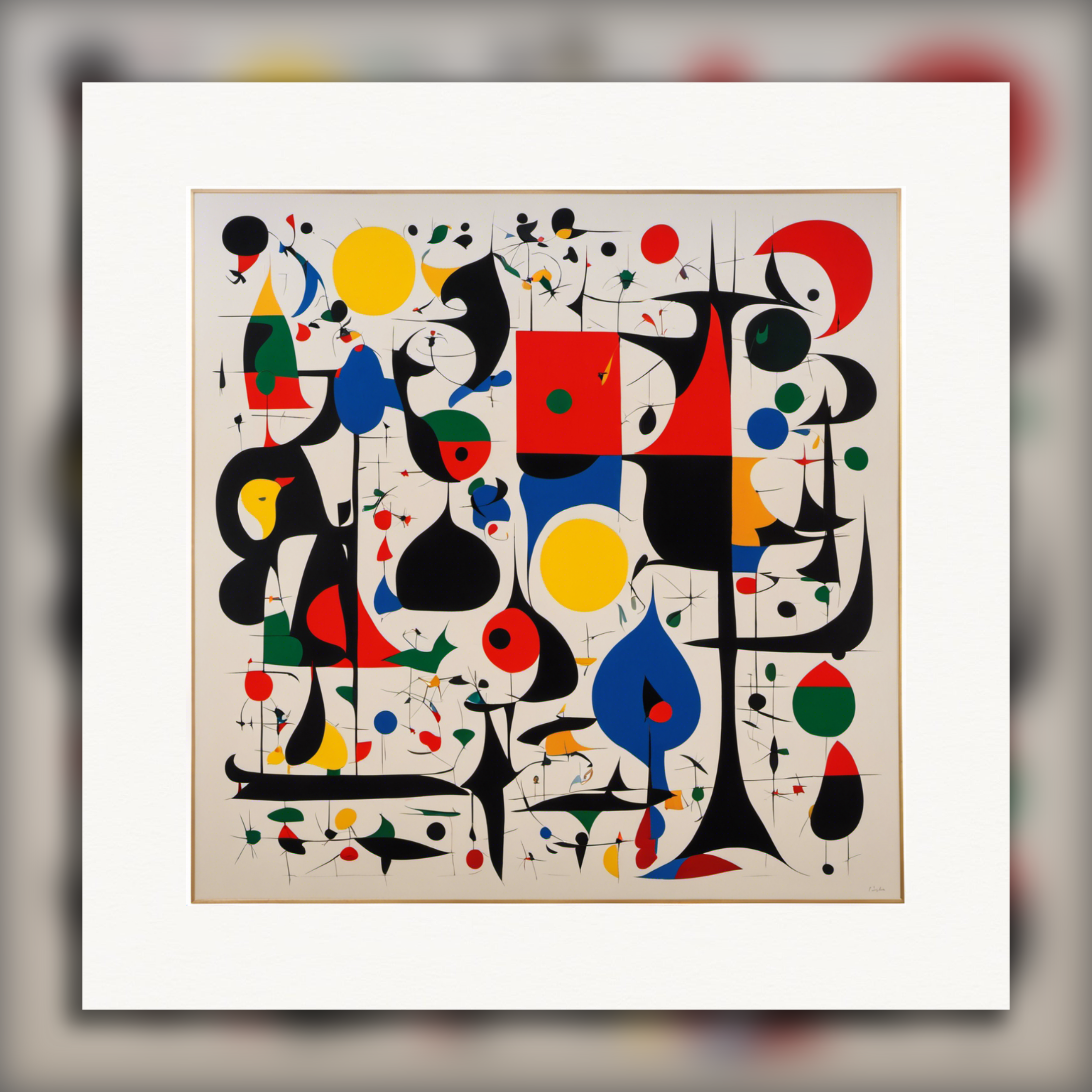 Movimiento surrealista catalán - Póster