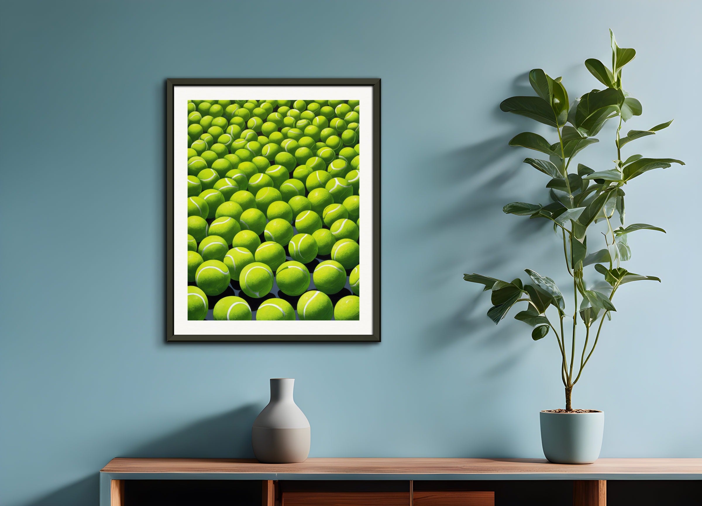 Poster with metal frame: Belgian surrealism,