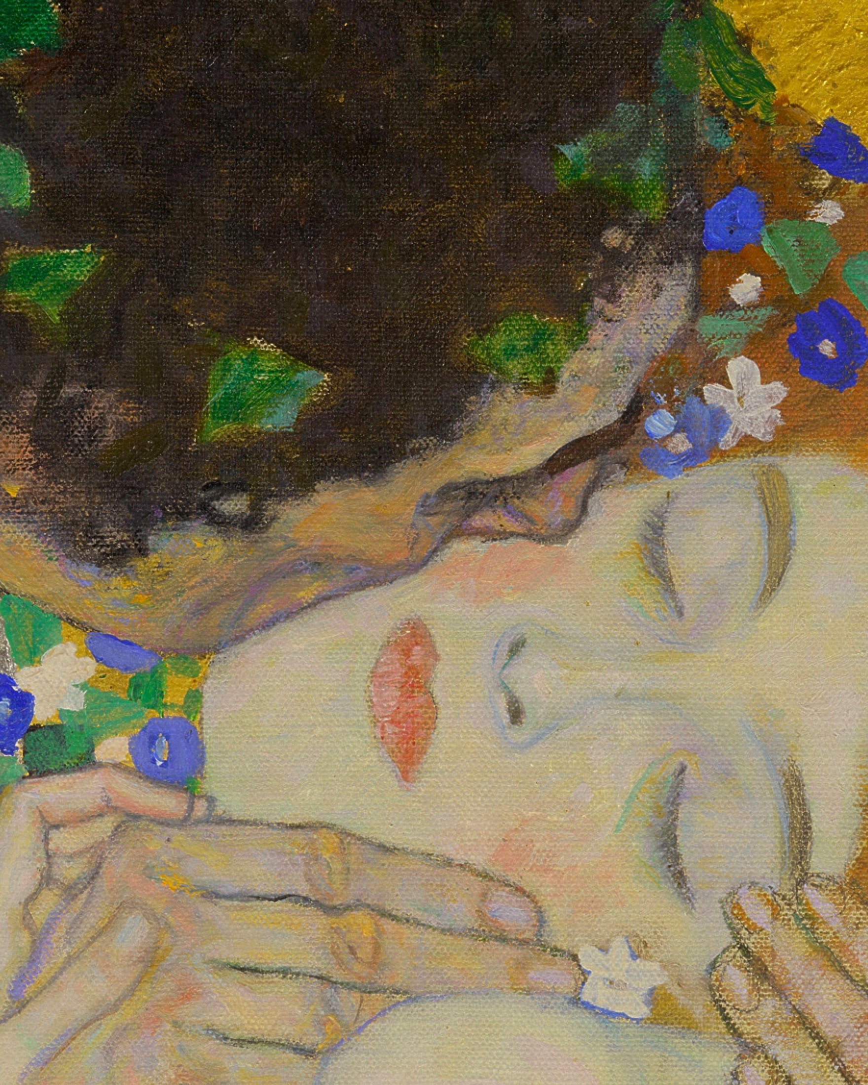 Gustav Klimt - El Beso - Póster