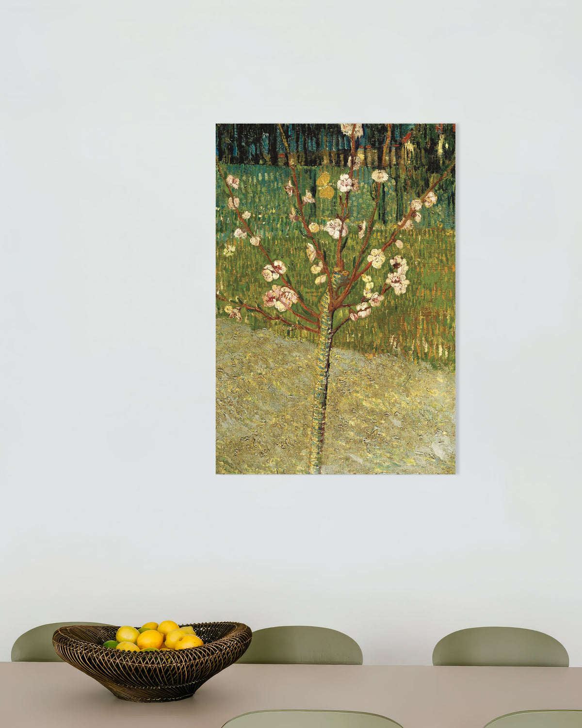 Póster de Almendro en flor (1888), de Vincent van Gogh