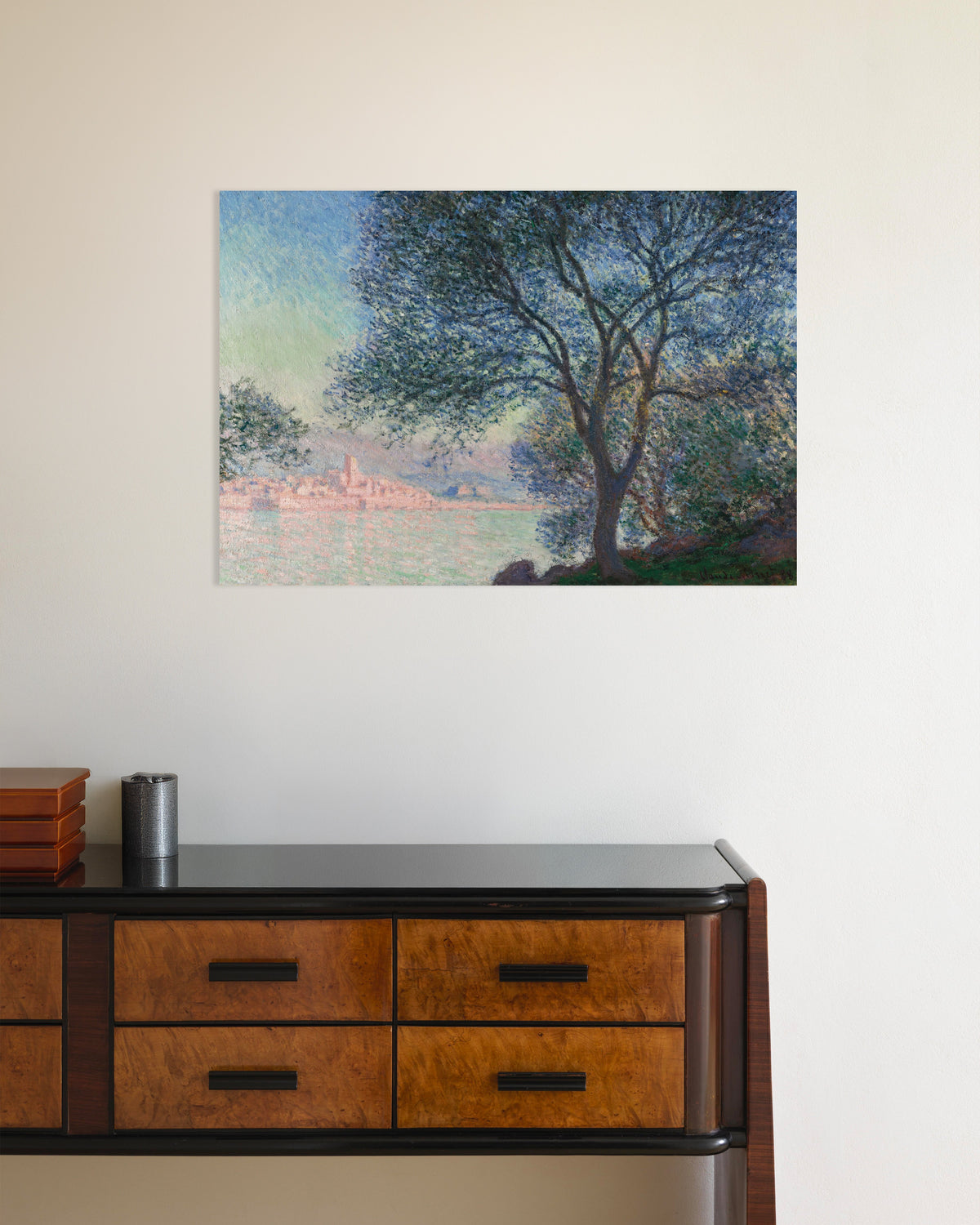 Póster Antibes vista desde La Salis (1888), de Claude Monet