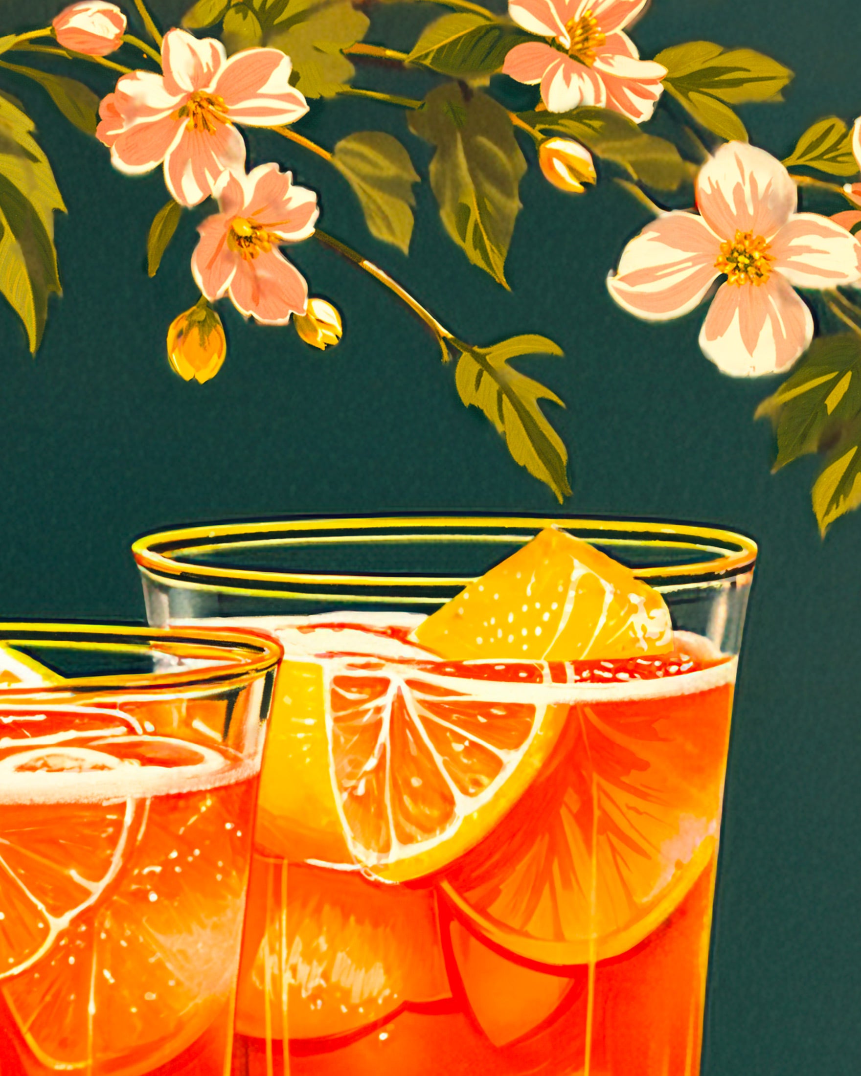 Aperol Spritz, póster vintage