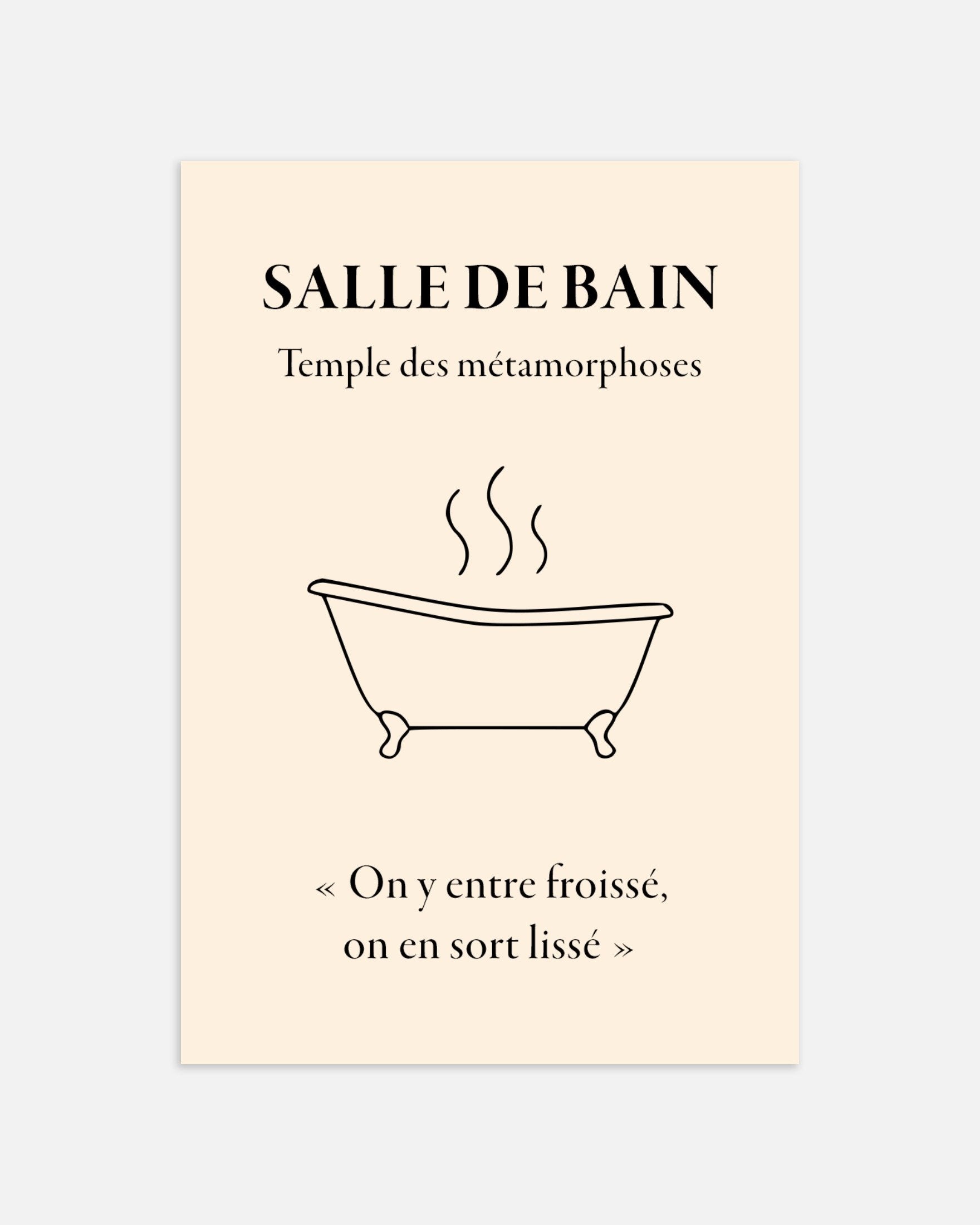 Poster of Bathroom Temple of Daily Alchemy Art Print, thumbnail