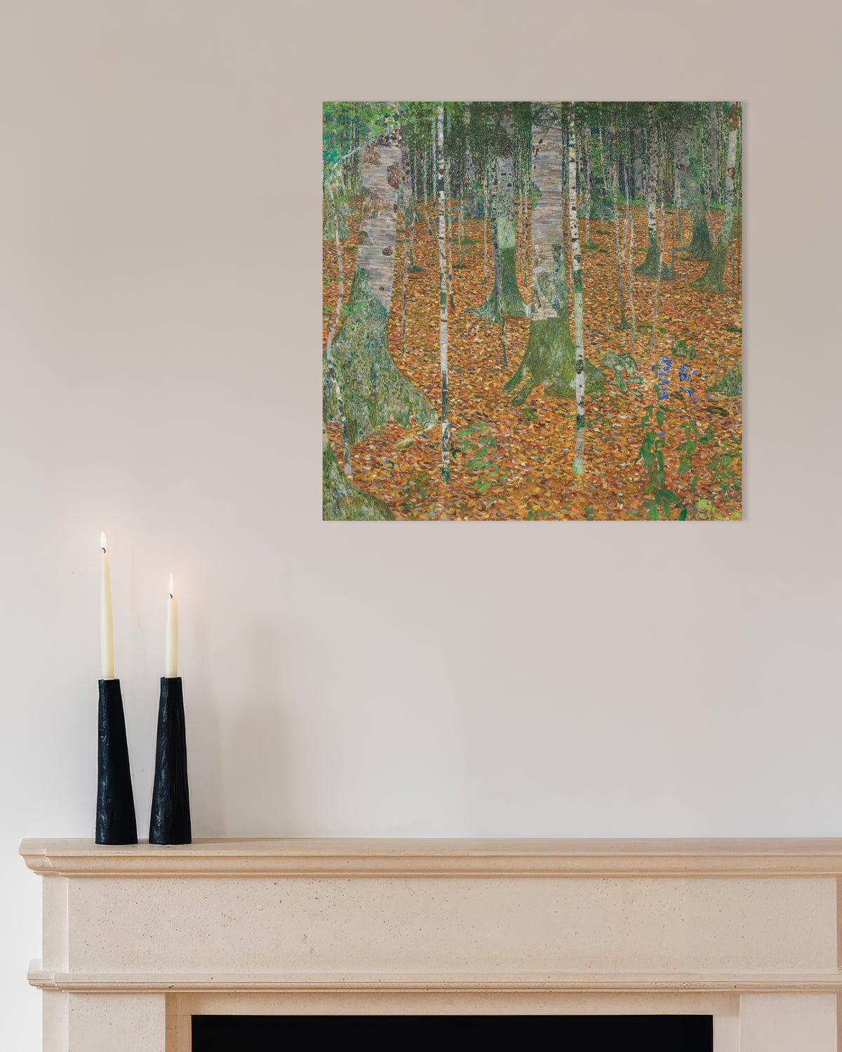 Póster Bosque de abedules (1903), de Gustav Klimt