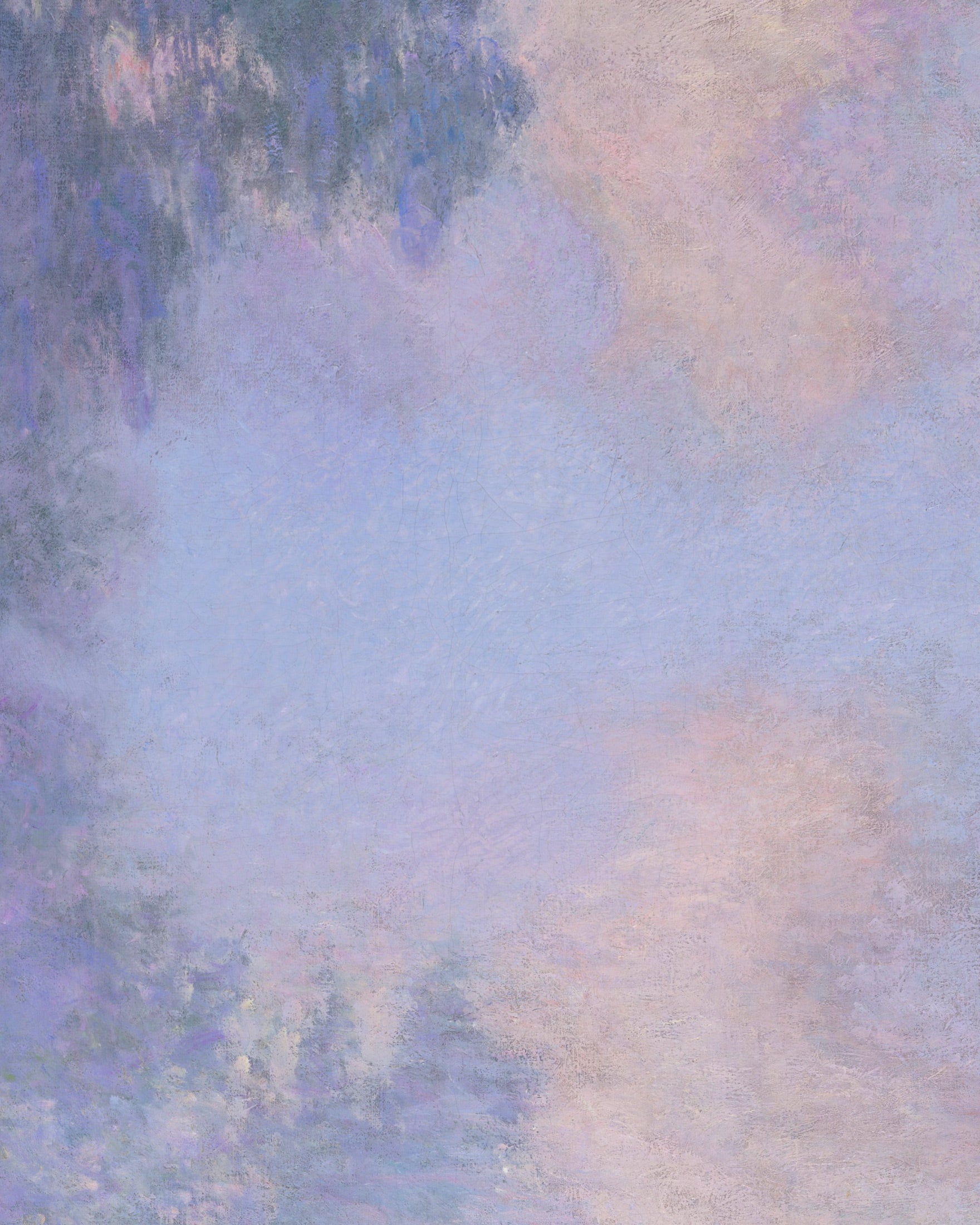 Claude Monet Rama del Sena cerca de Giverny - Lámina decorativa