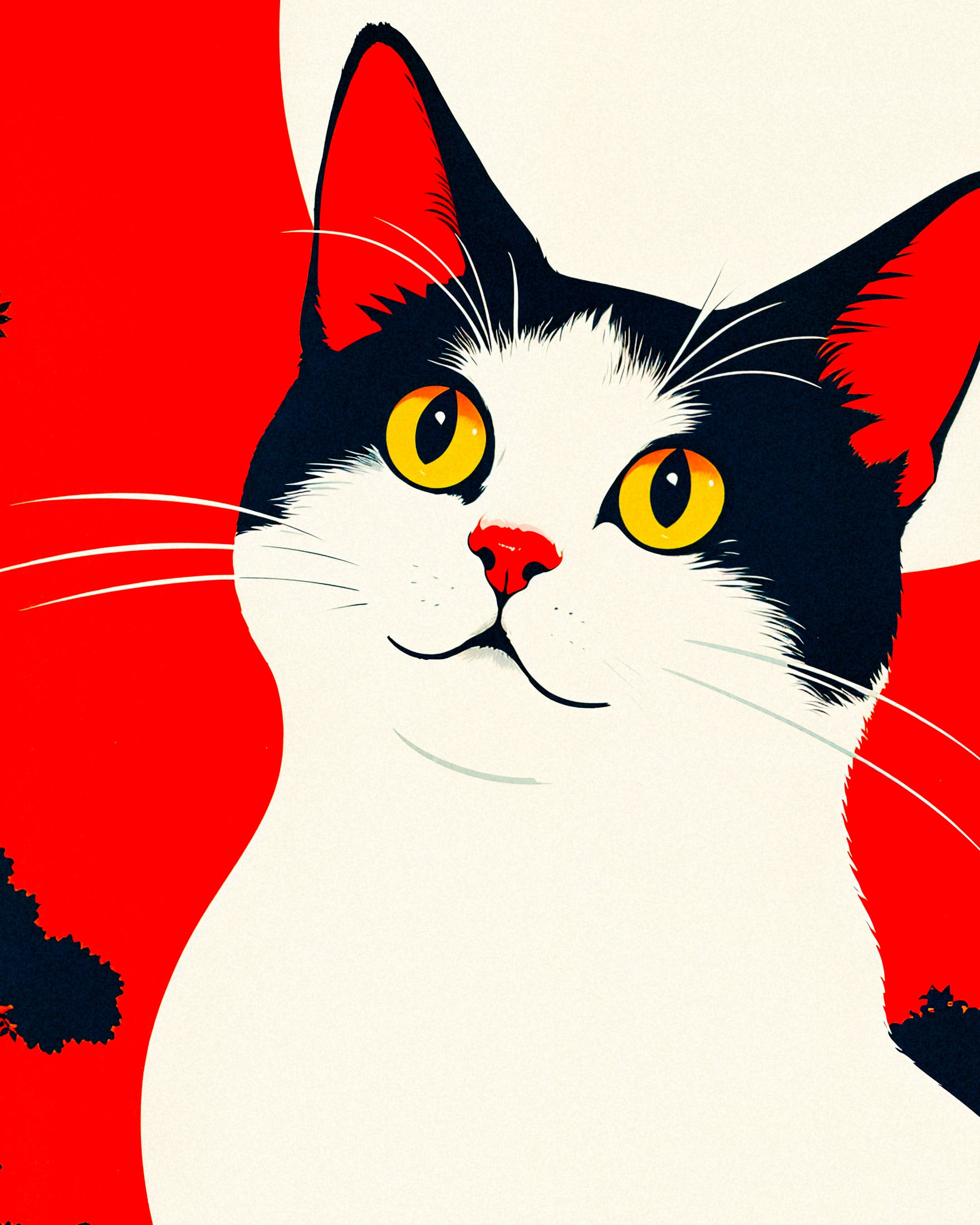 El Gato y la Luna - Póster