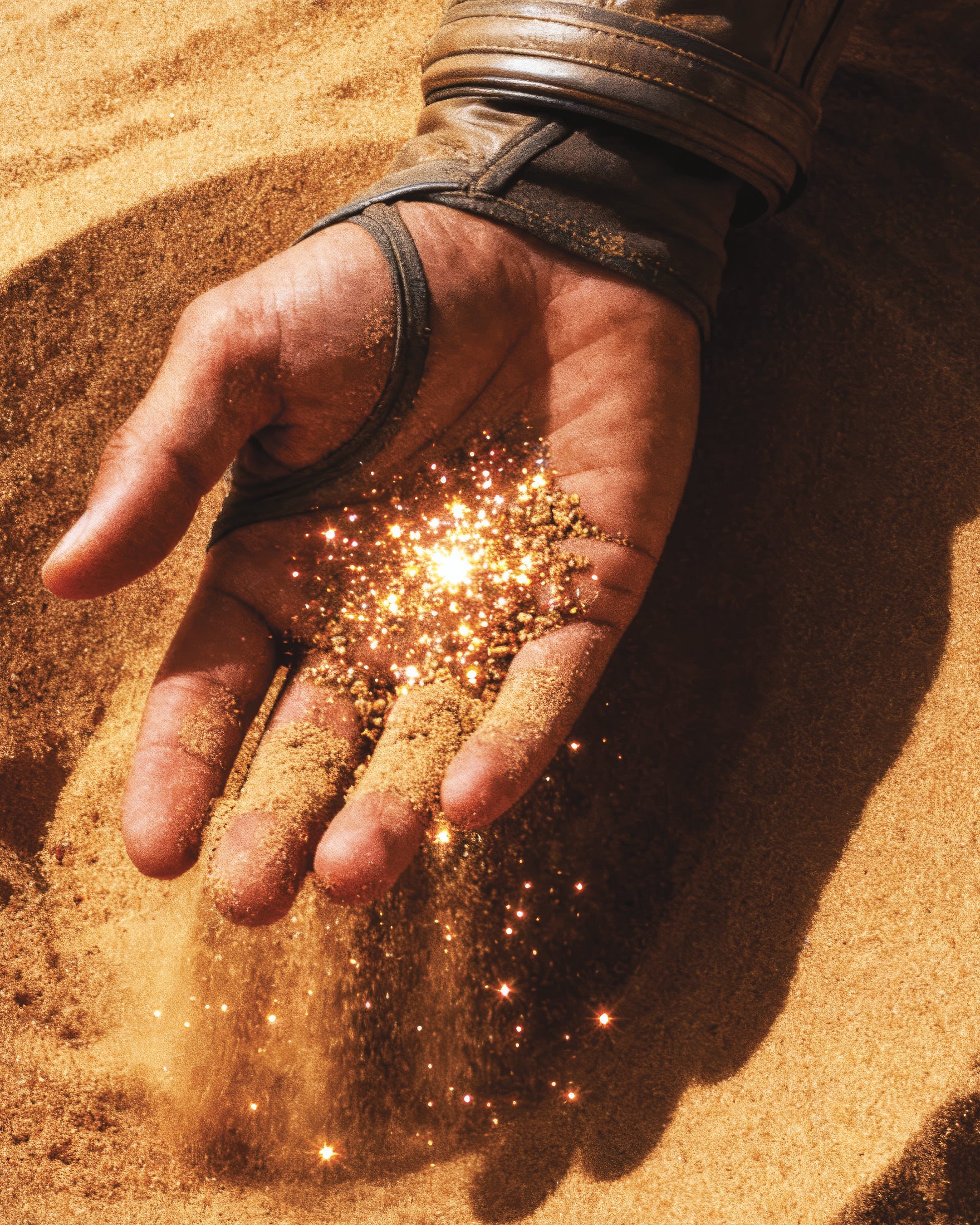 Póster de Dune, Mano de Arena