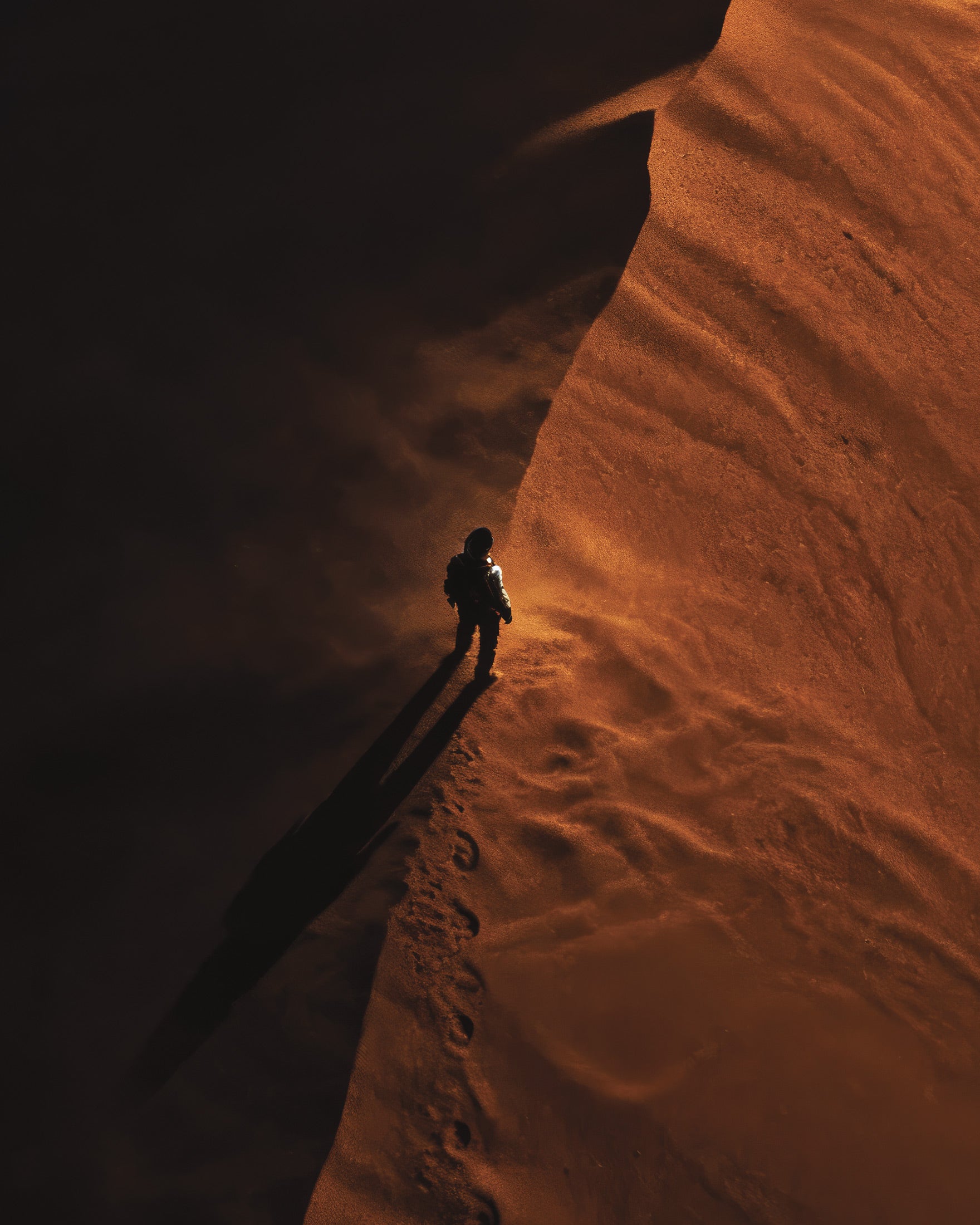 Póster Dune Ridge, Lámina decorativa Horizonte del Desierto