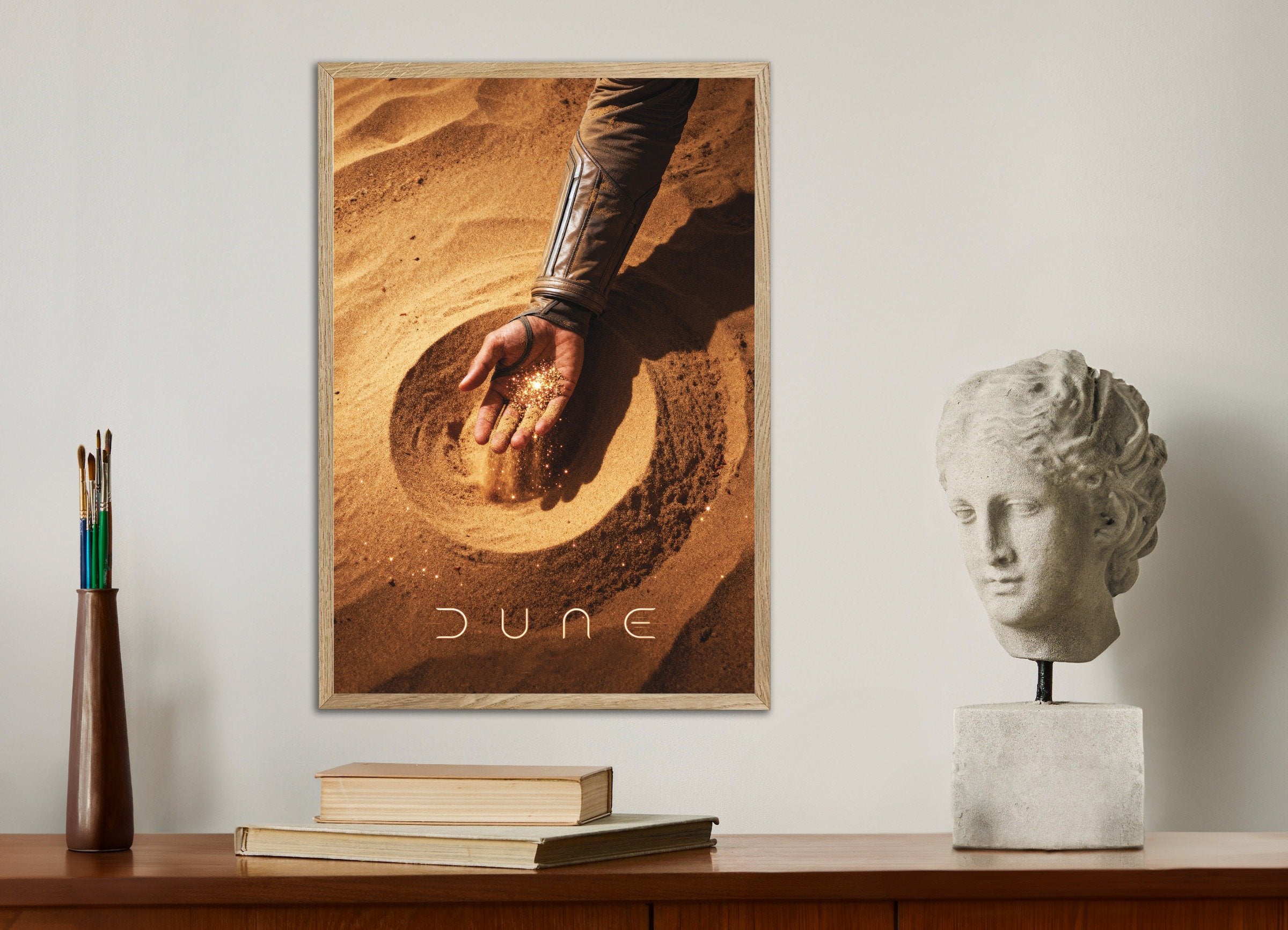 Póster de Dune, Mano de Arena