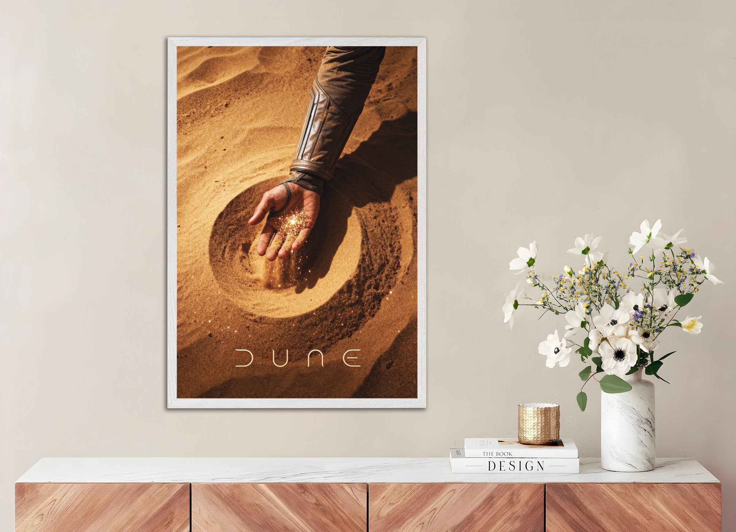 Póster de Dune, Mano de Arena