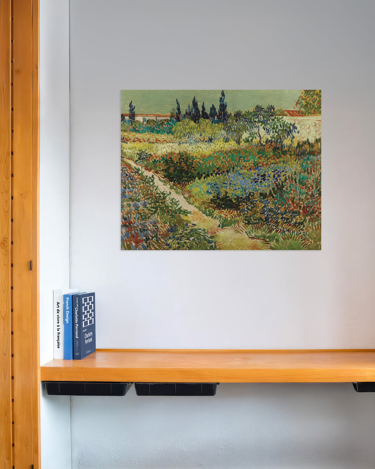 Póster de Jardín en Arlés (1888), de Vincent van Gogh