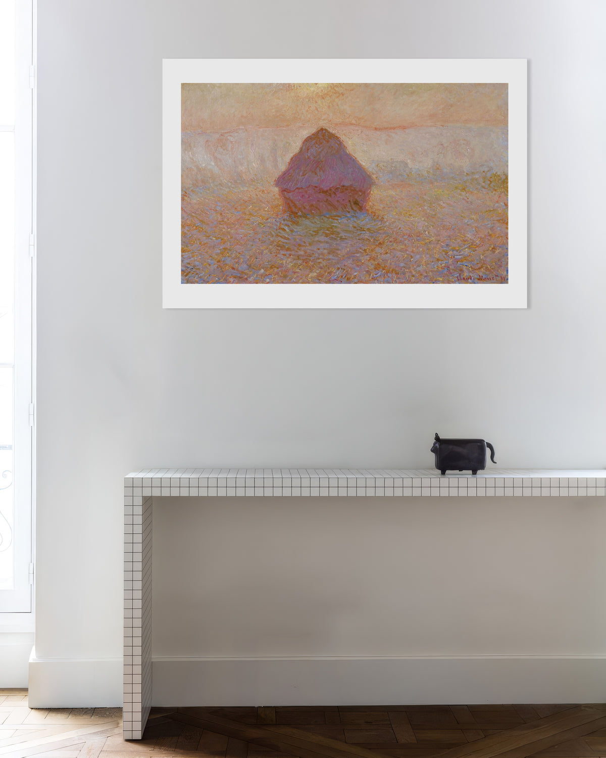 Póster Almiar, sol entre la bruma (1891), de Claude Monet