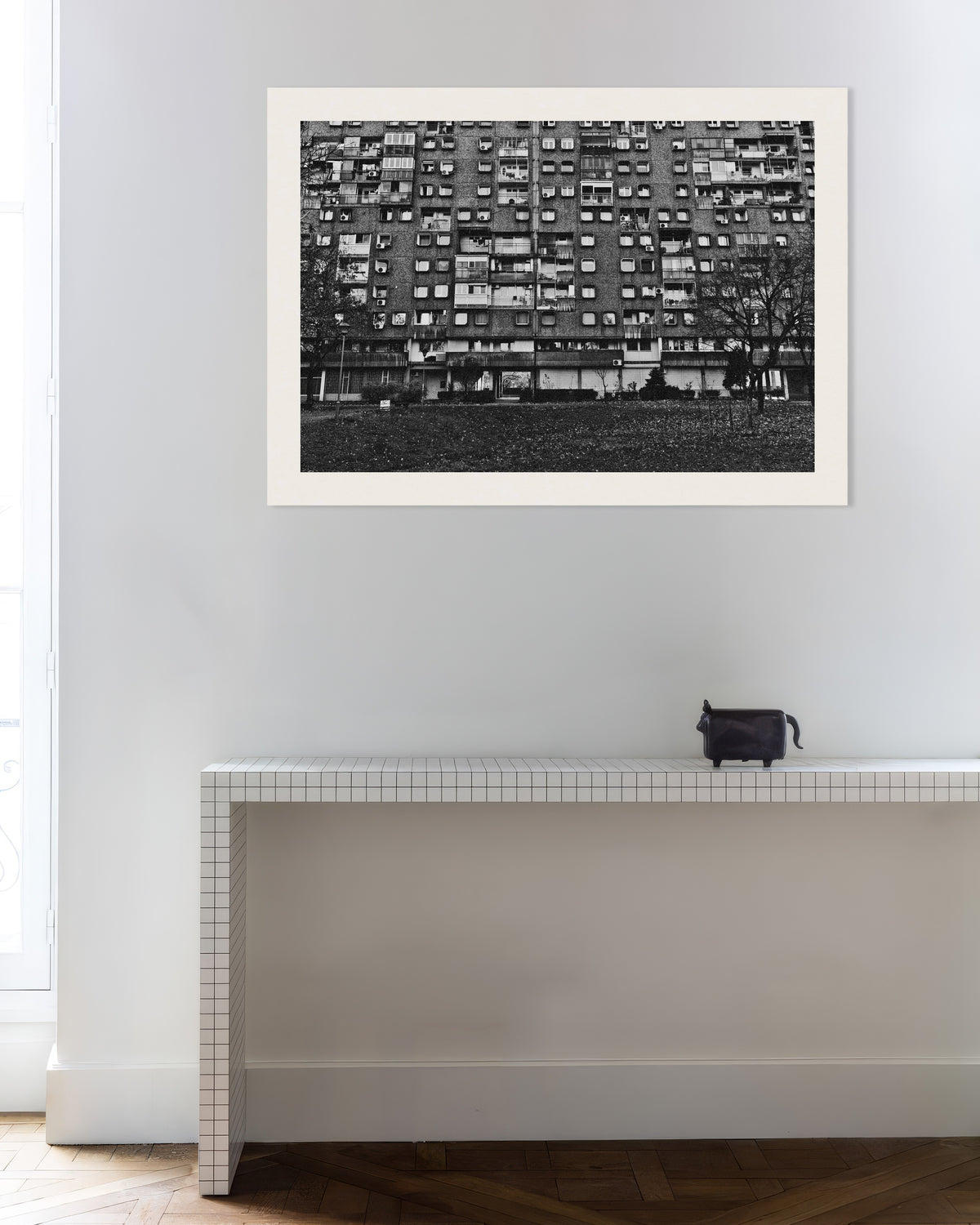 Póster «Urbanización en otoño»
