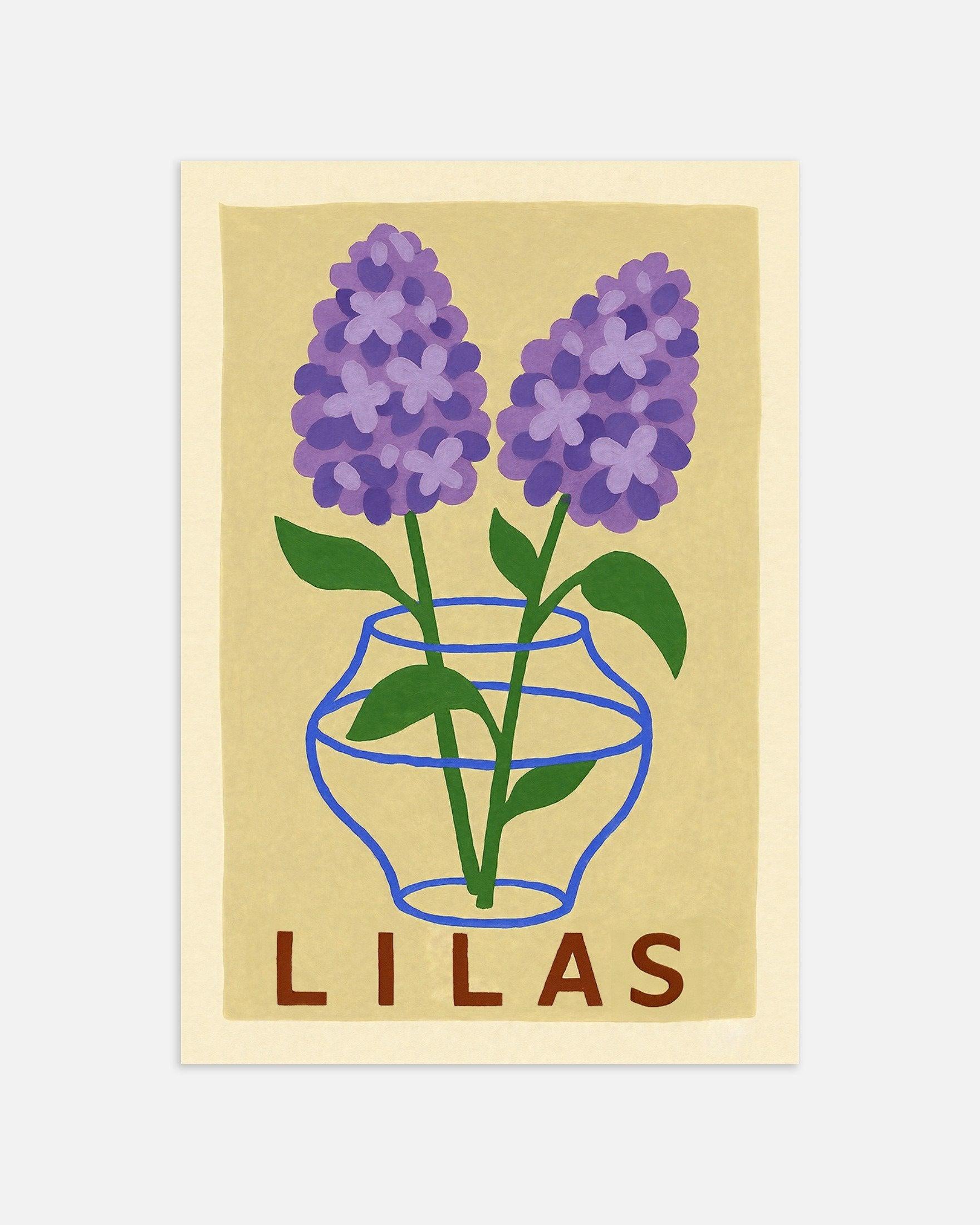 Impresión de lila Póster