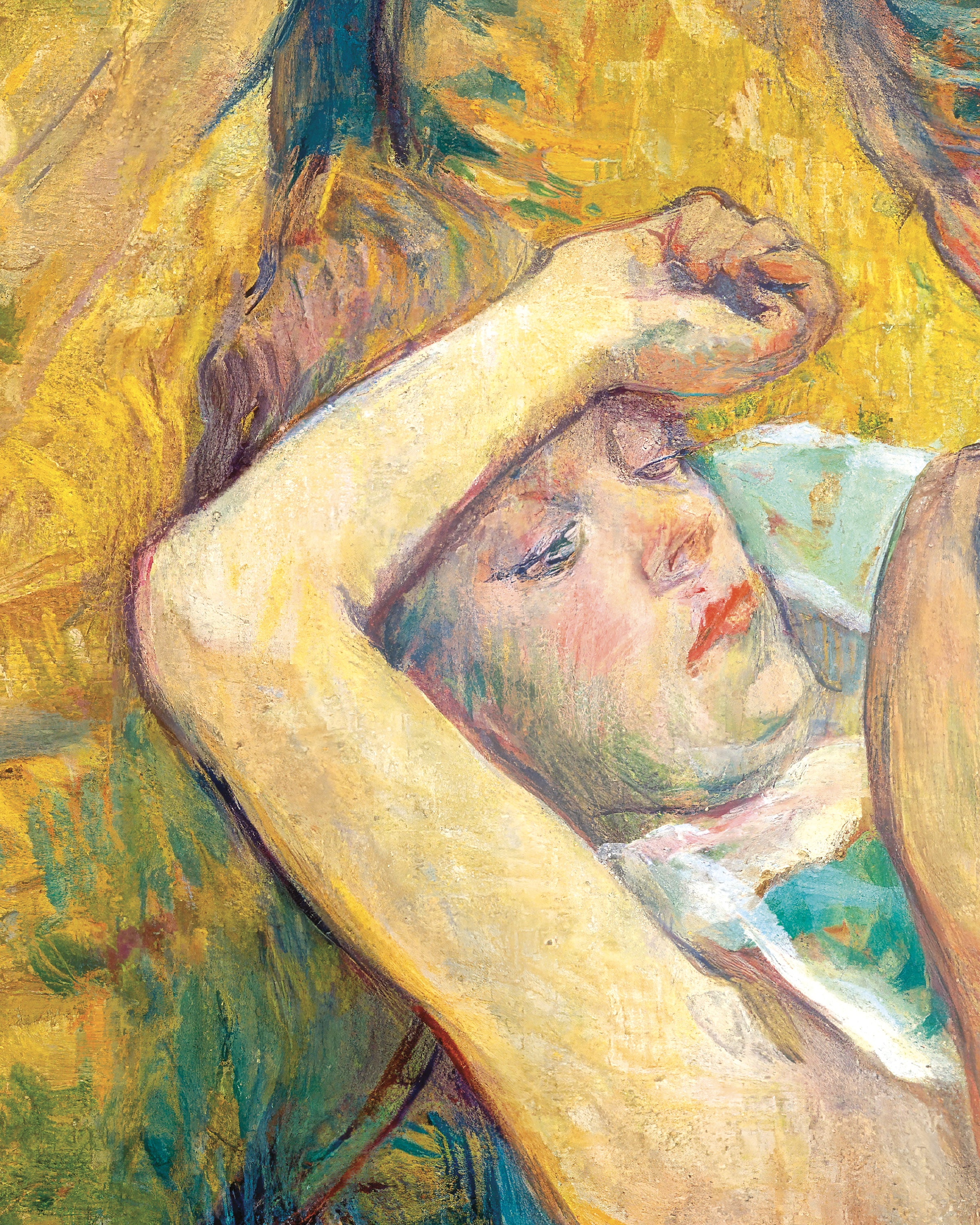 L'abandon (las dos amigas) (1895) de Henri de Toulouse-Lautrec Póster