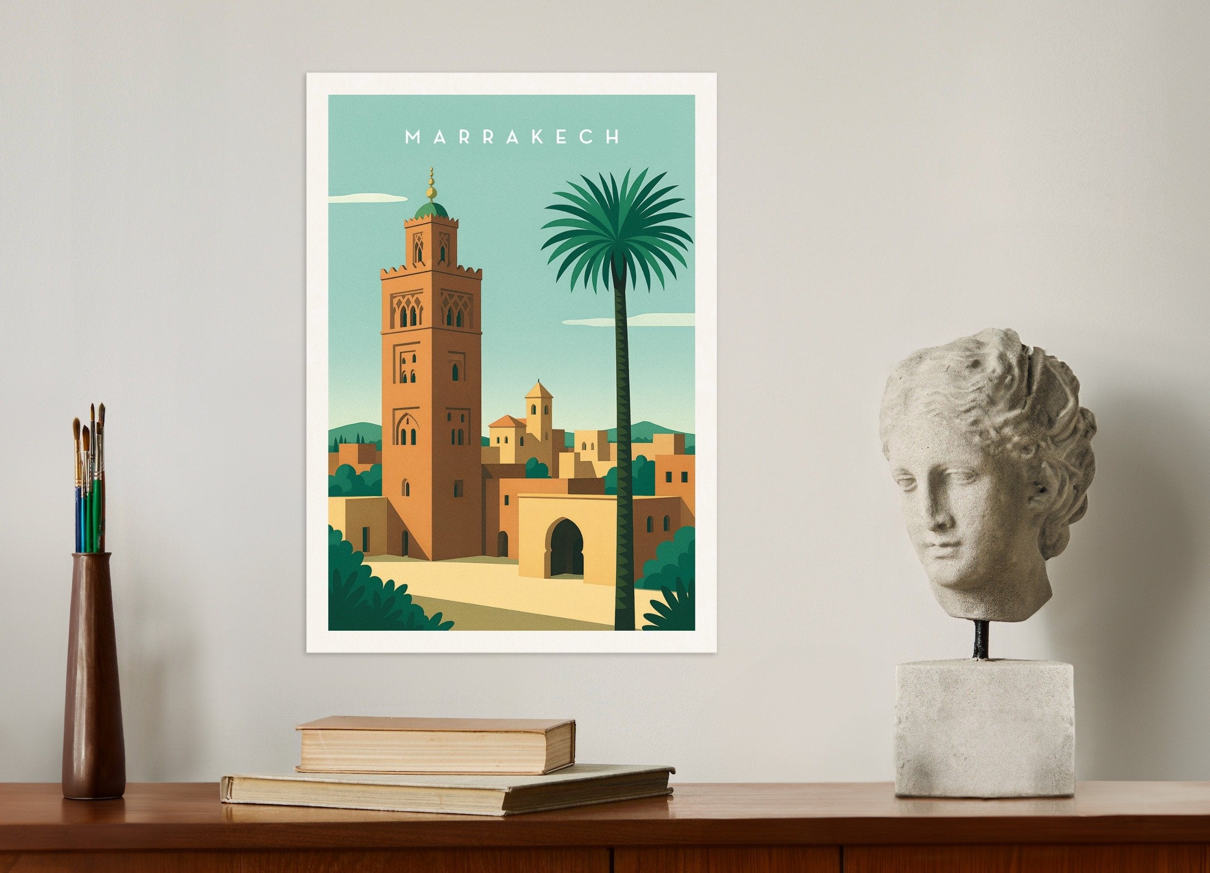 Poster of Marrakech Wall Art Print