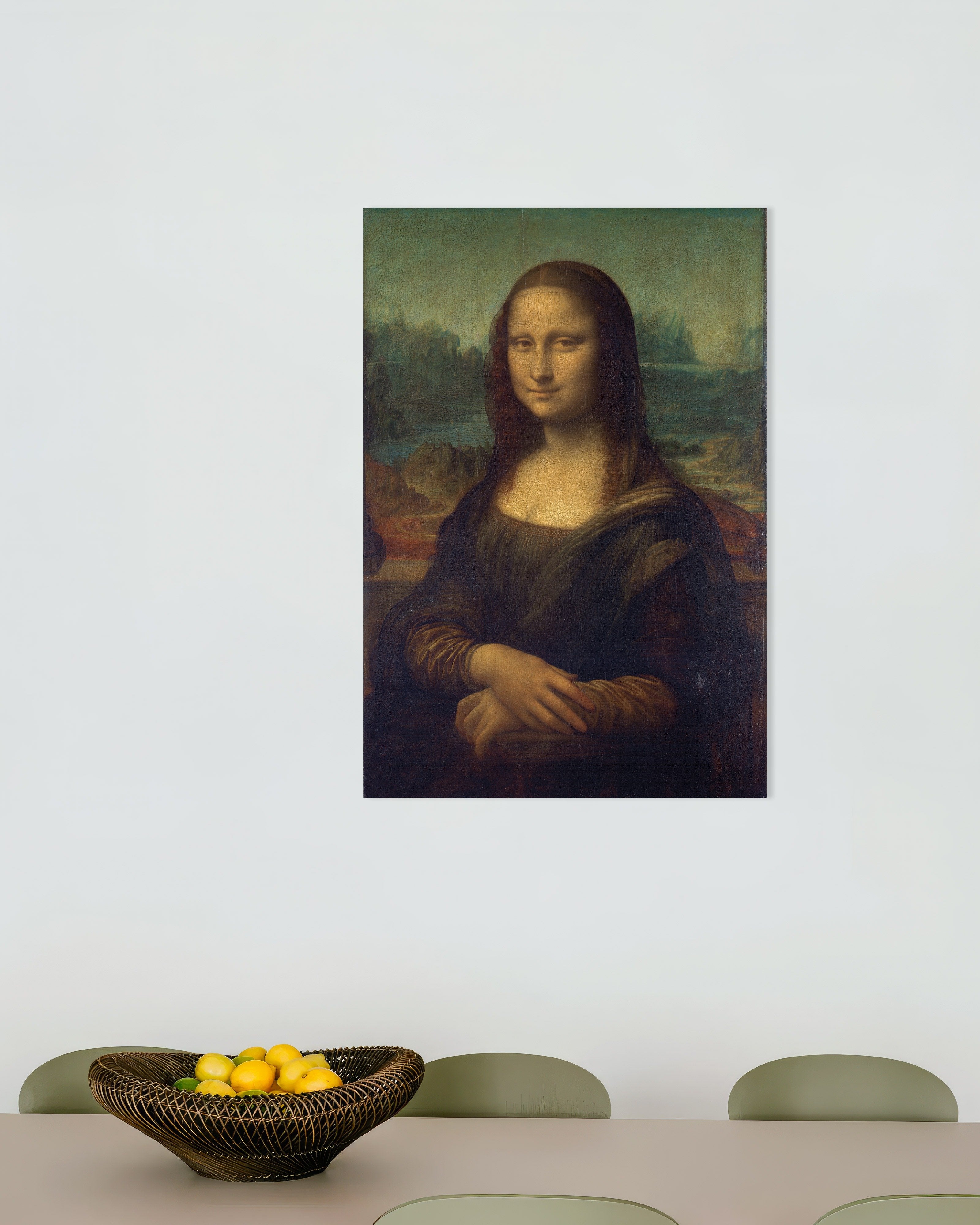 Poster of Mona Lisa by Leonardo da Vinci