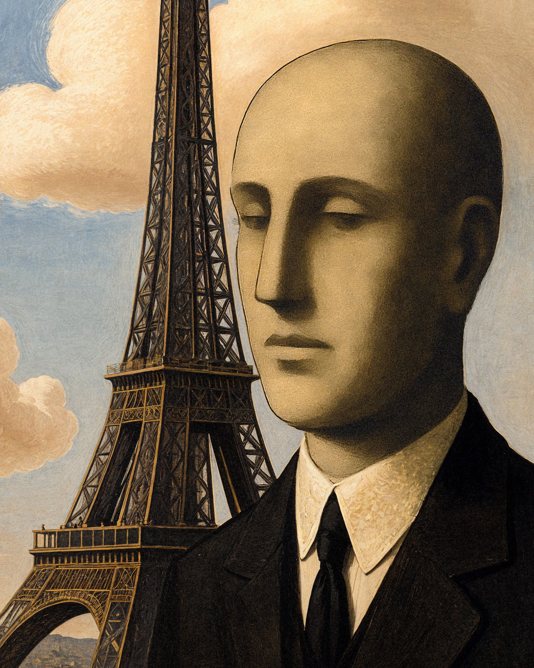 París - Surrealismo Steampunk Póster