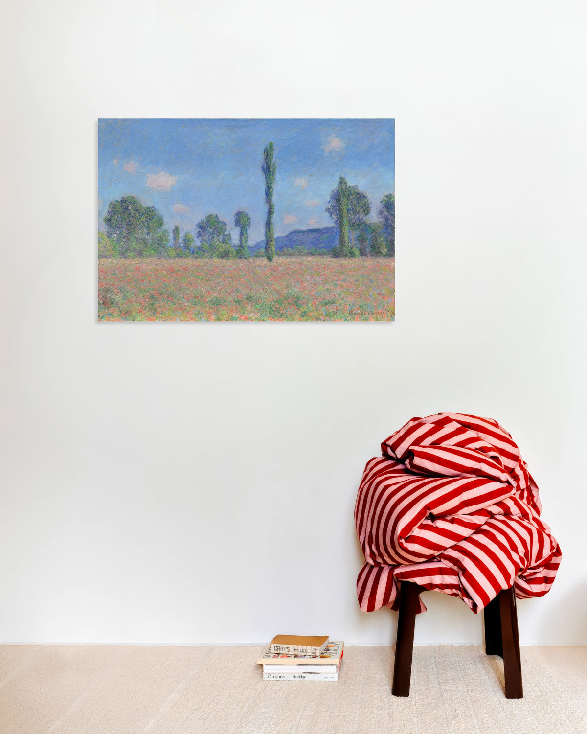 Póster Campo de amapolas, Giverny (1890), de Claude Monet