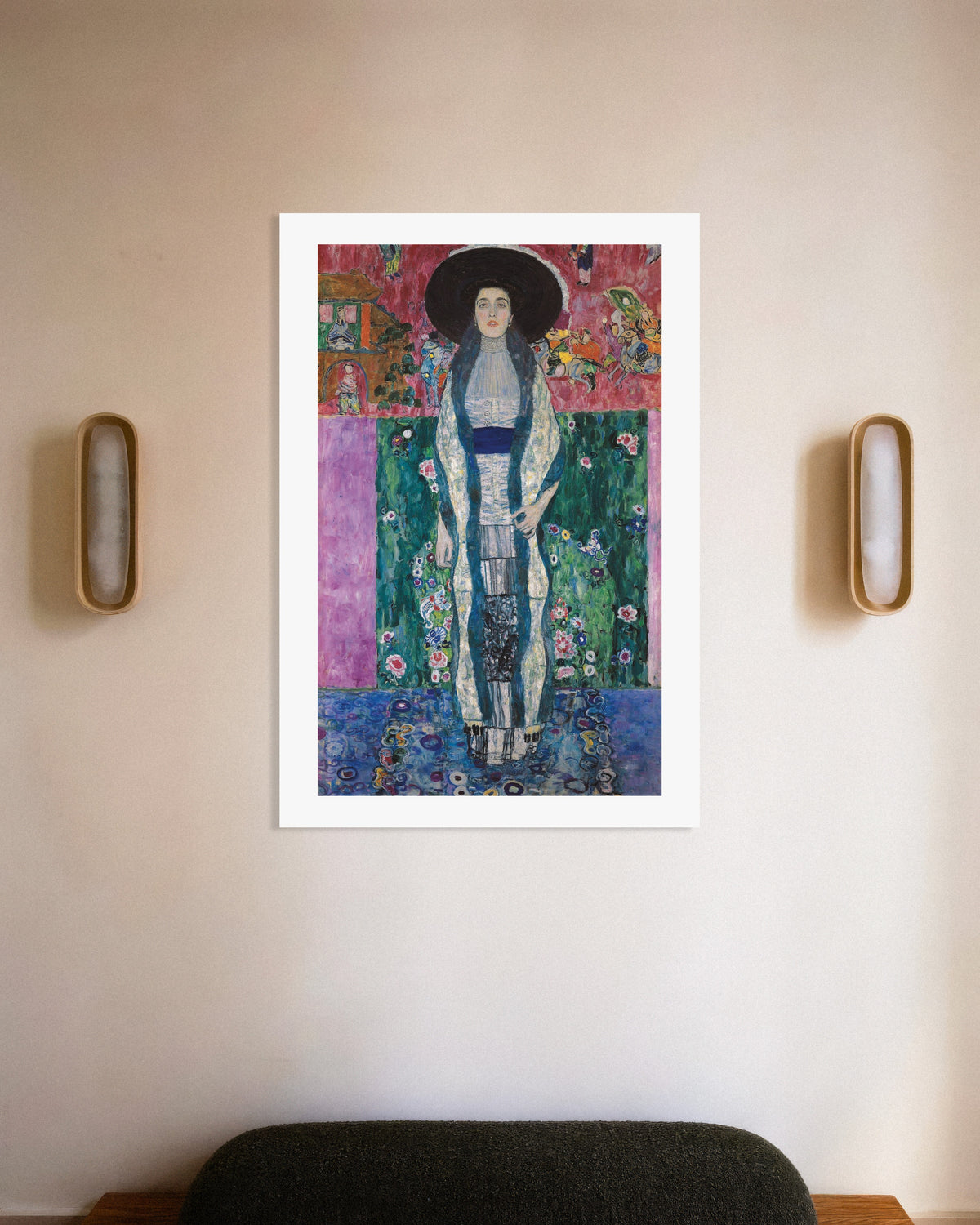 Póster Retrato de Adele Bloch-Bauer II (1912), de Gustav Klimt