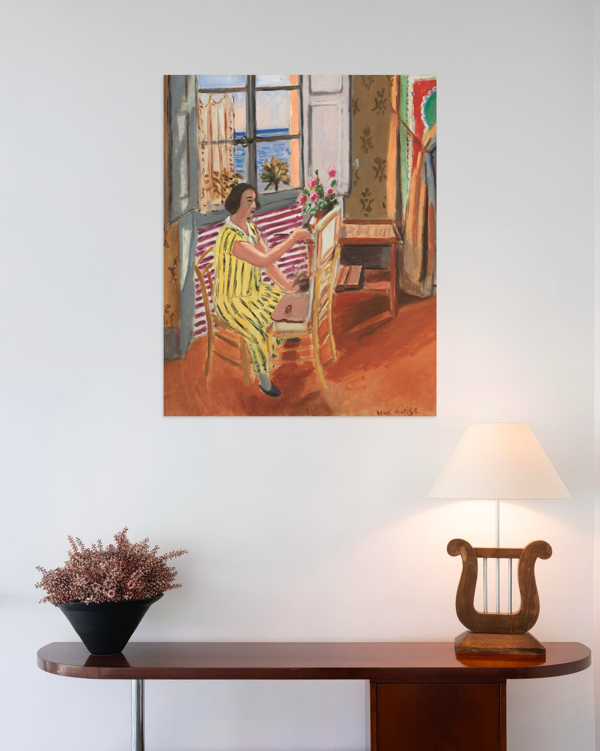 Póster de La sesión matinal (1924), de Henri Matisse