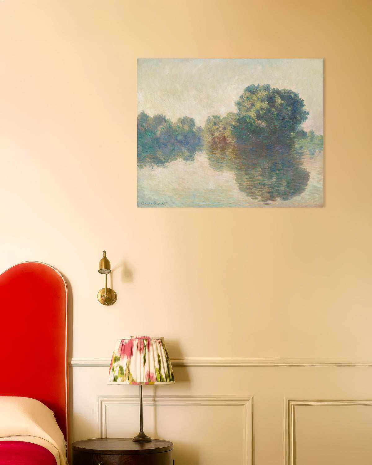 Póster El Sena en Giverny (1897), de Claude Monet