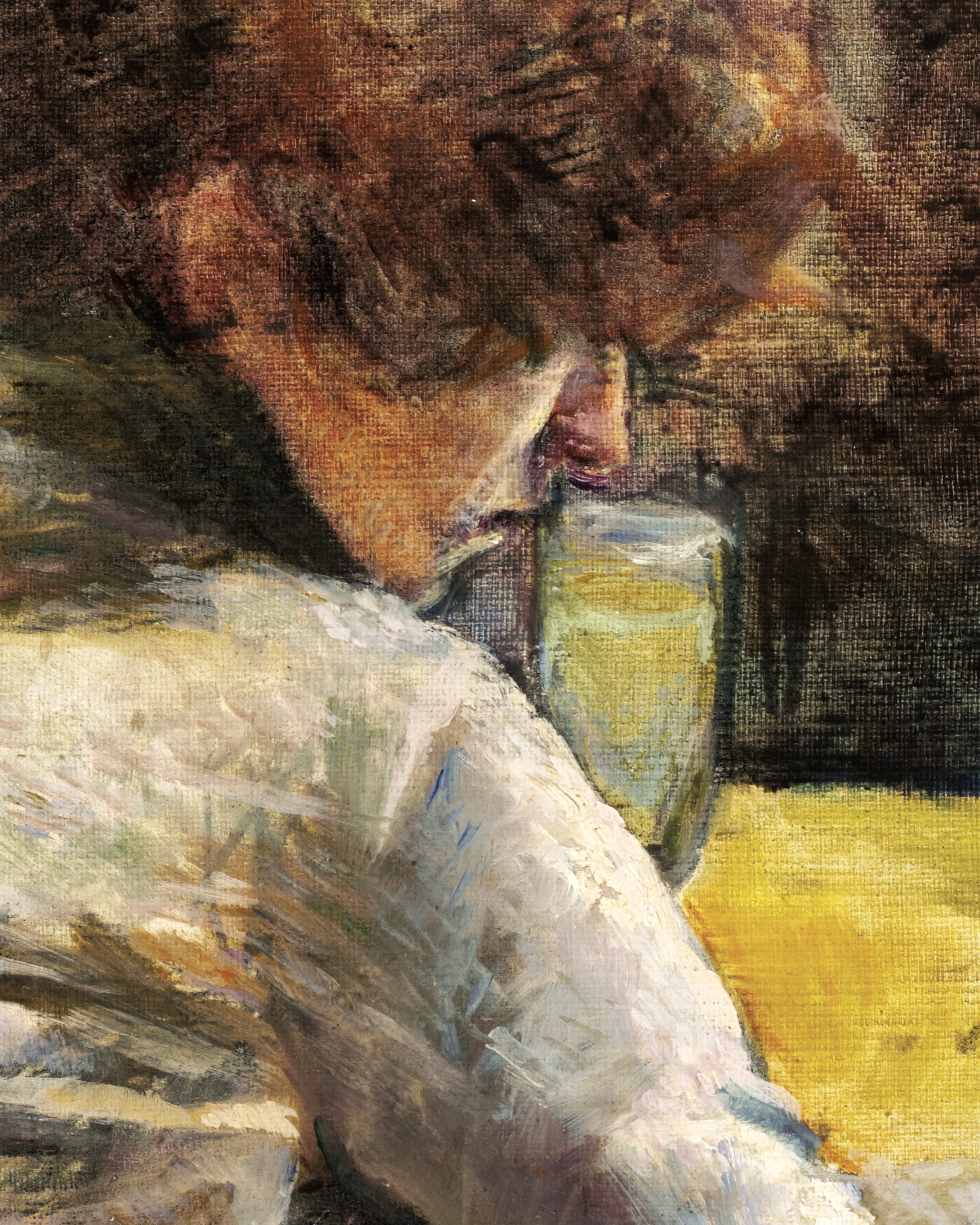 Esperando (ca. 1887) de Henri de Toulouse-Lautrec Póster