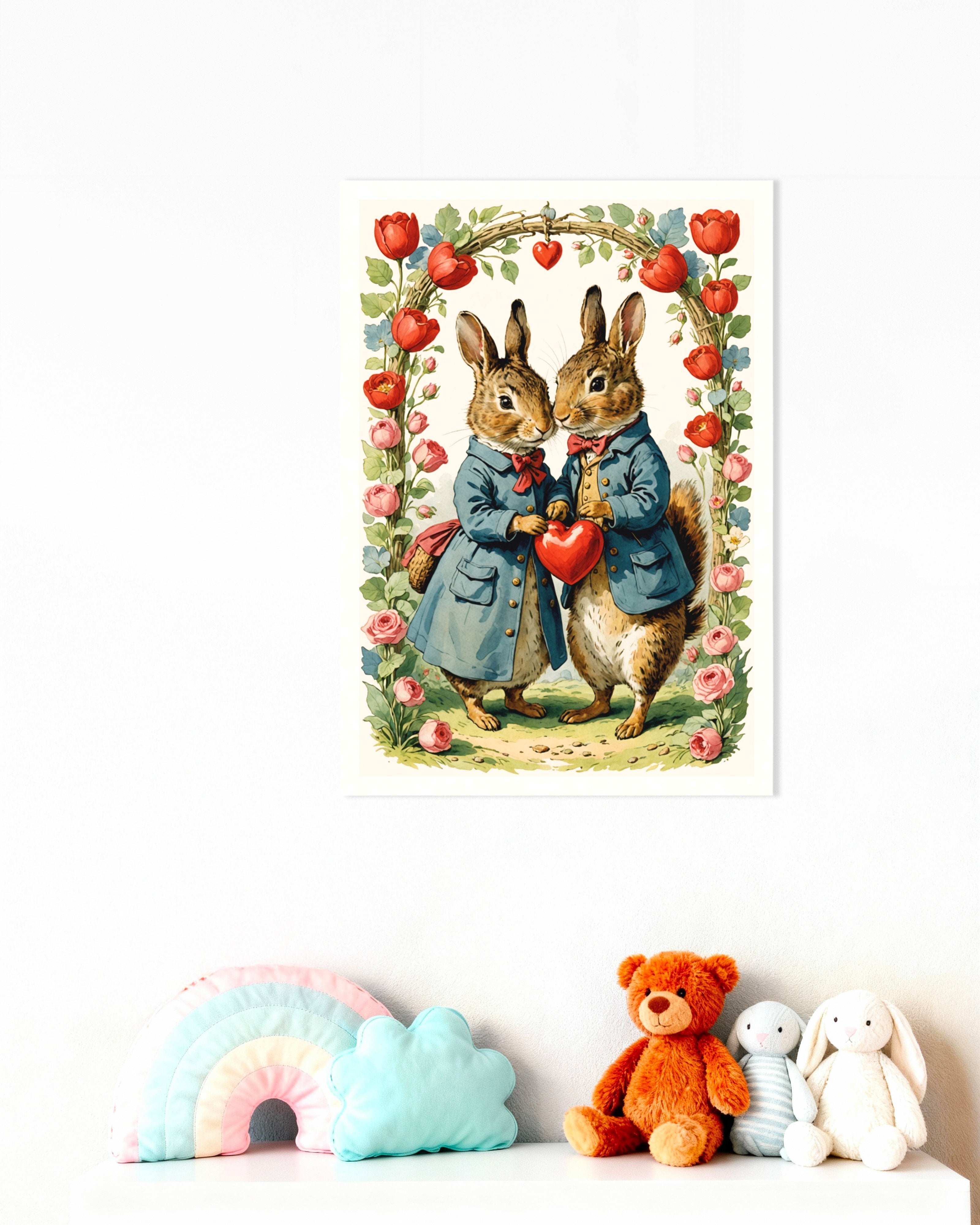 Poster of Valentine's Day love between us - Poster