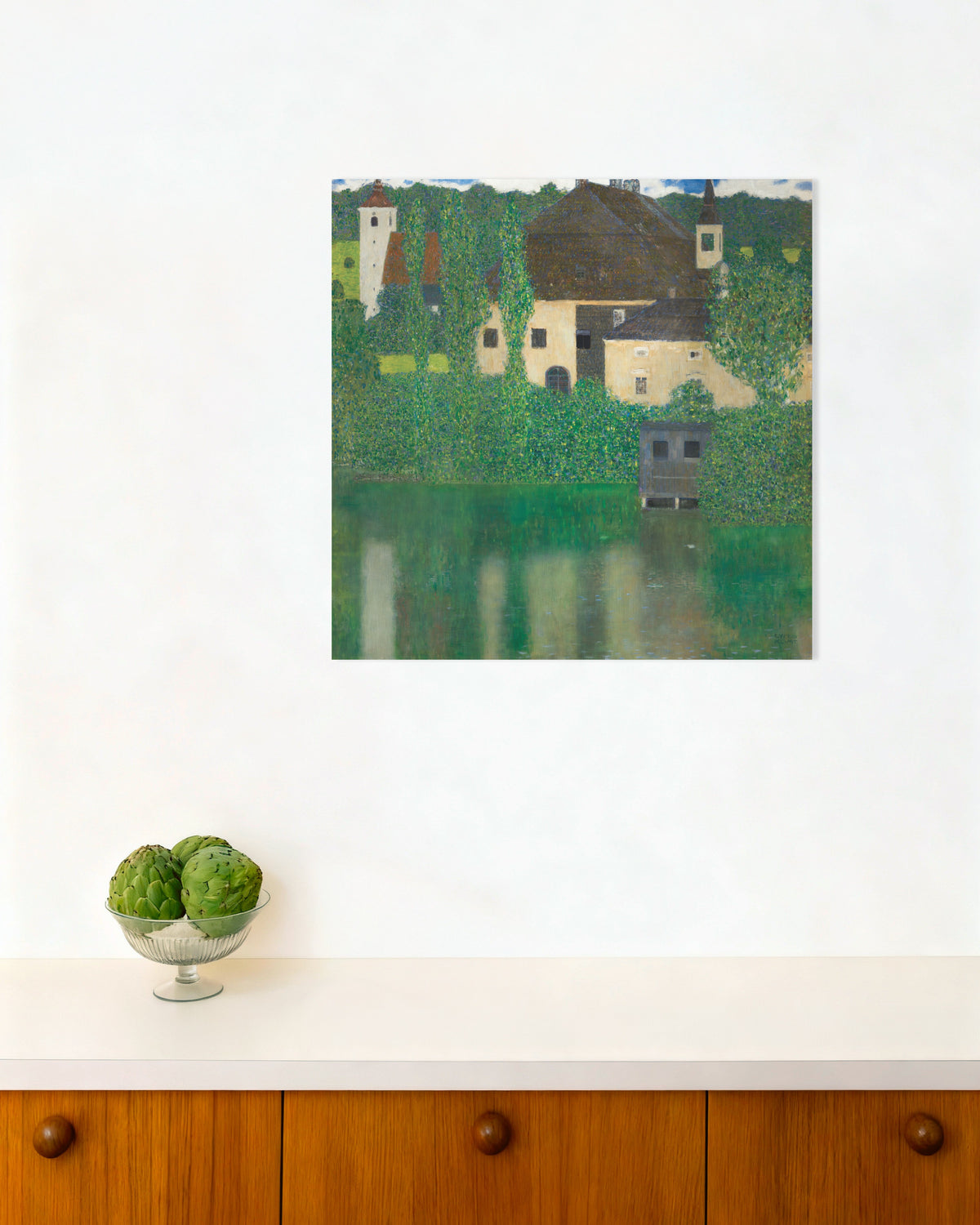 Póster de Castillo de agua (1908–1909), de Gustav Klimt