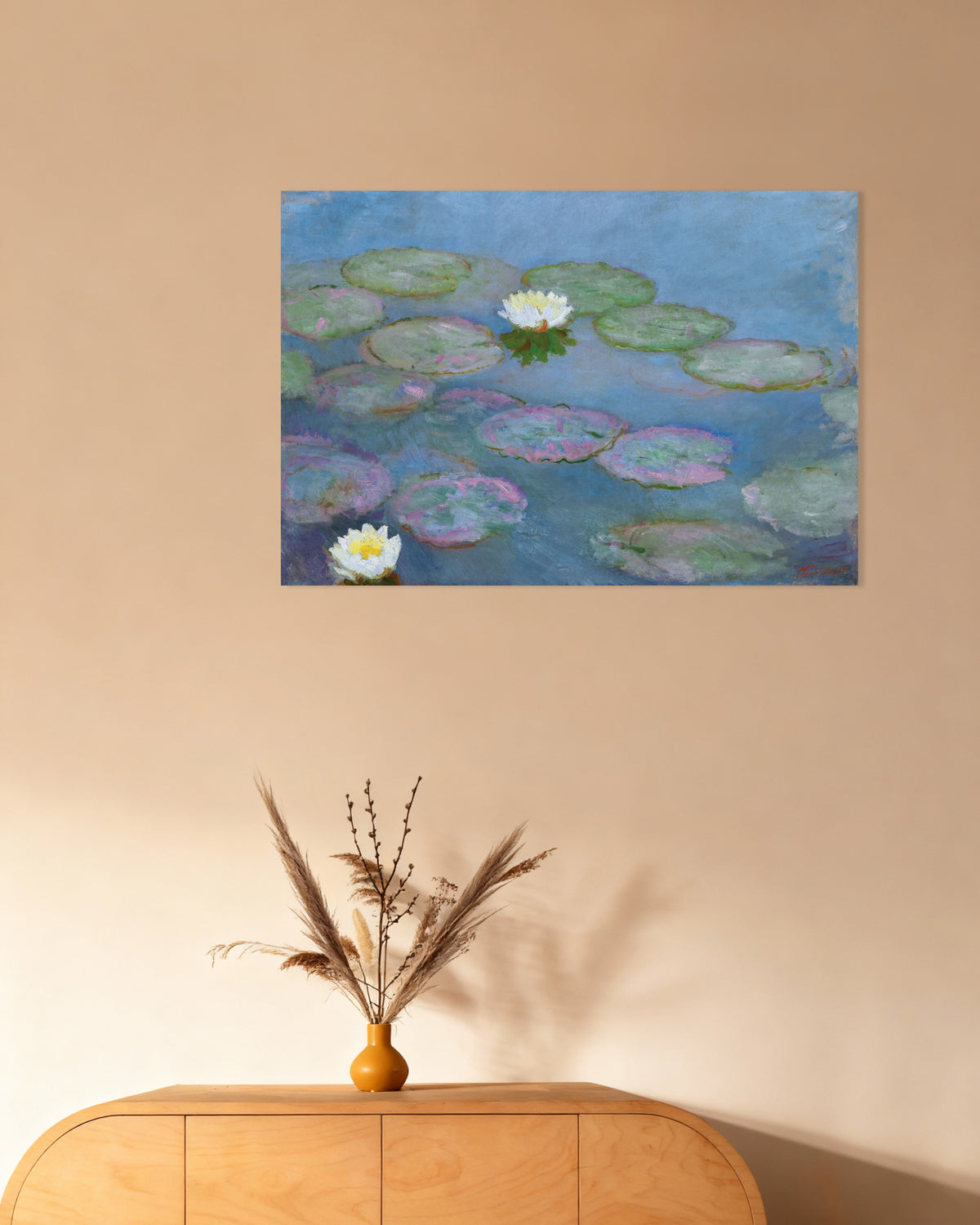 Póster Nenúfares (hacia 1897–1899), de Claude Monet