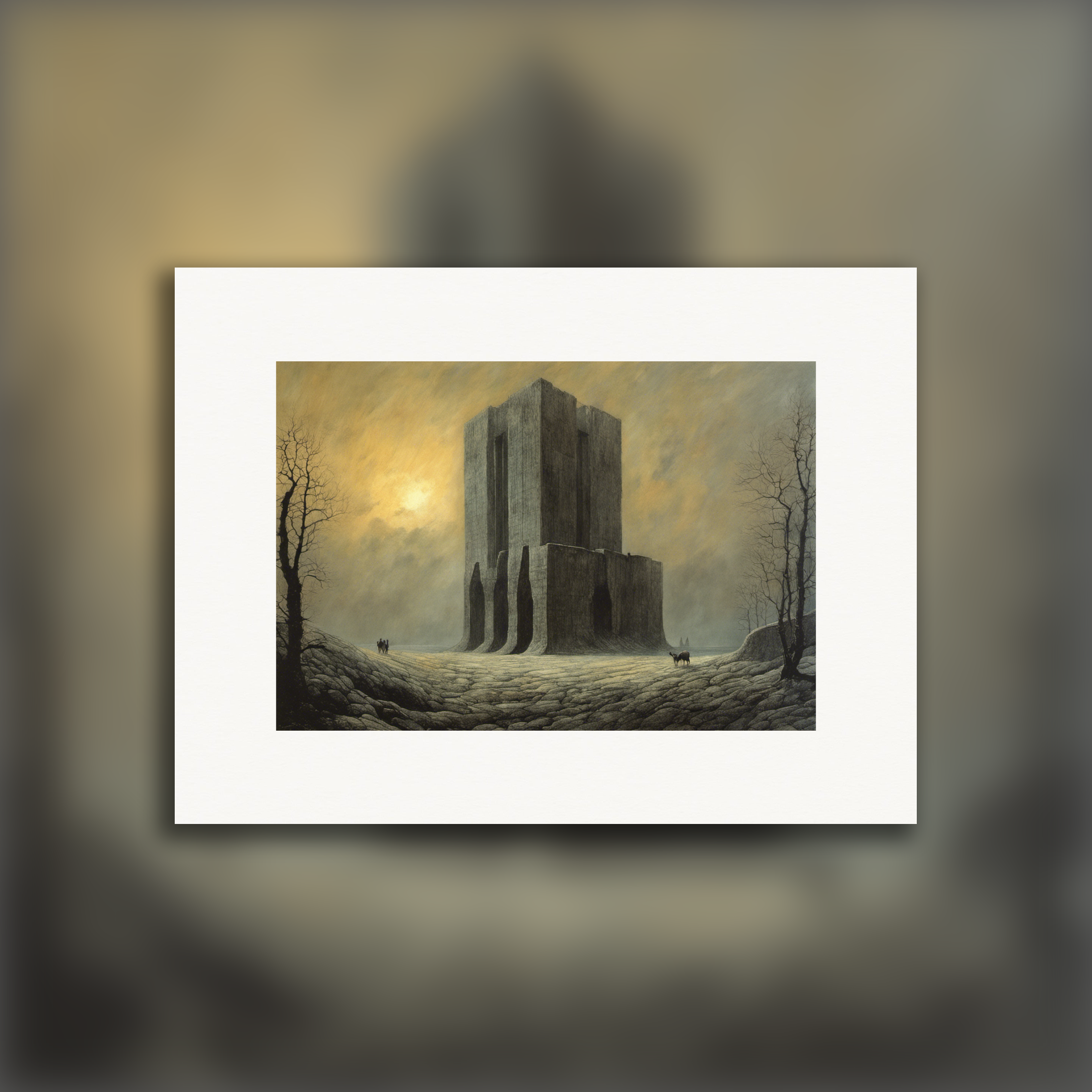 Atmosférico, oscuro y místico, La prisión - Póster