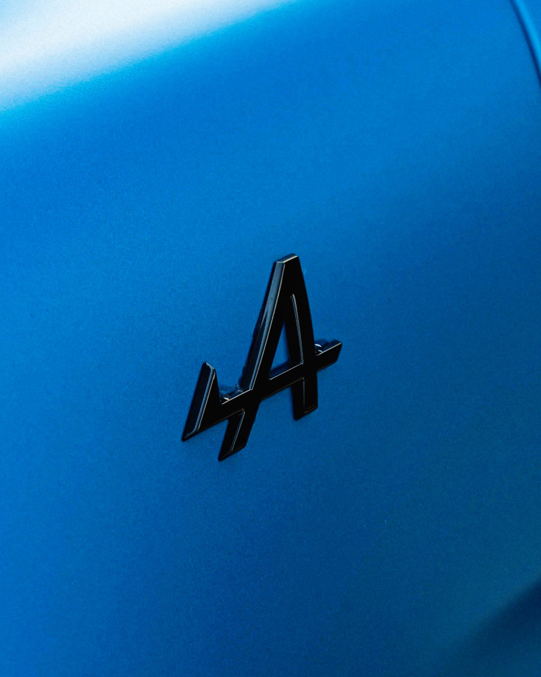 Alpine A110 Primer Plano – Póster de Fotografía de Coches