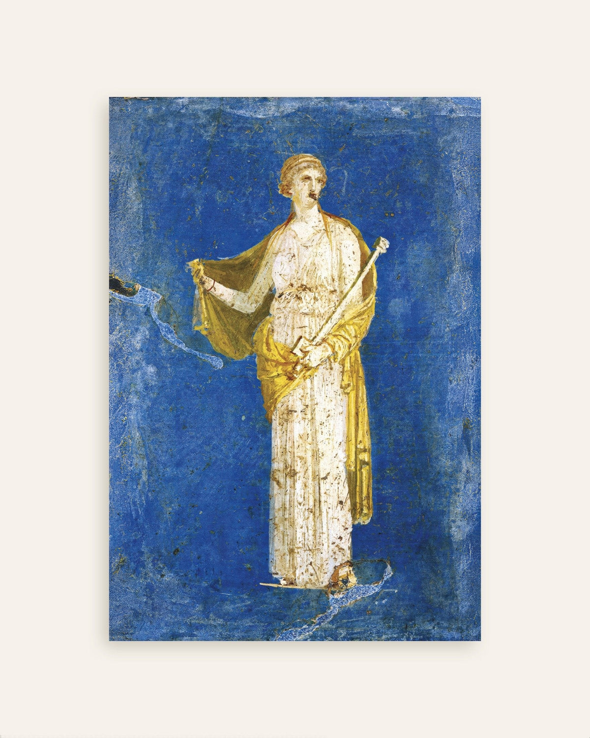 Póster del fresco de Medea de la Villa Arianna en Estabia