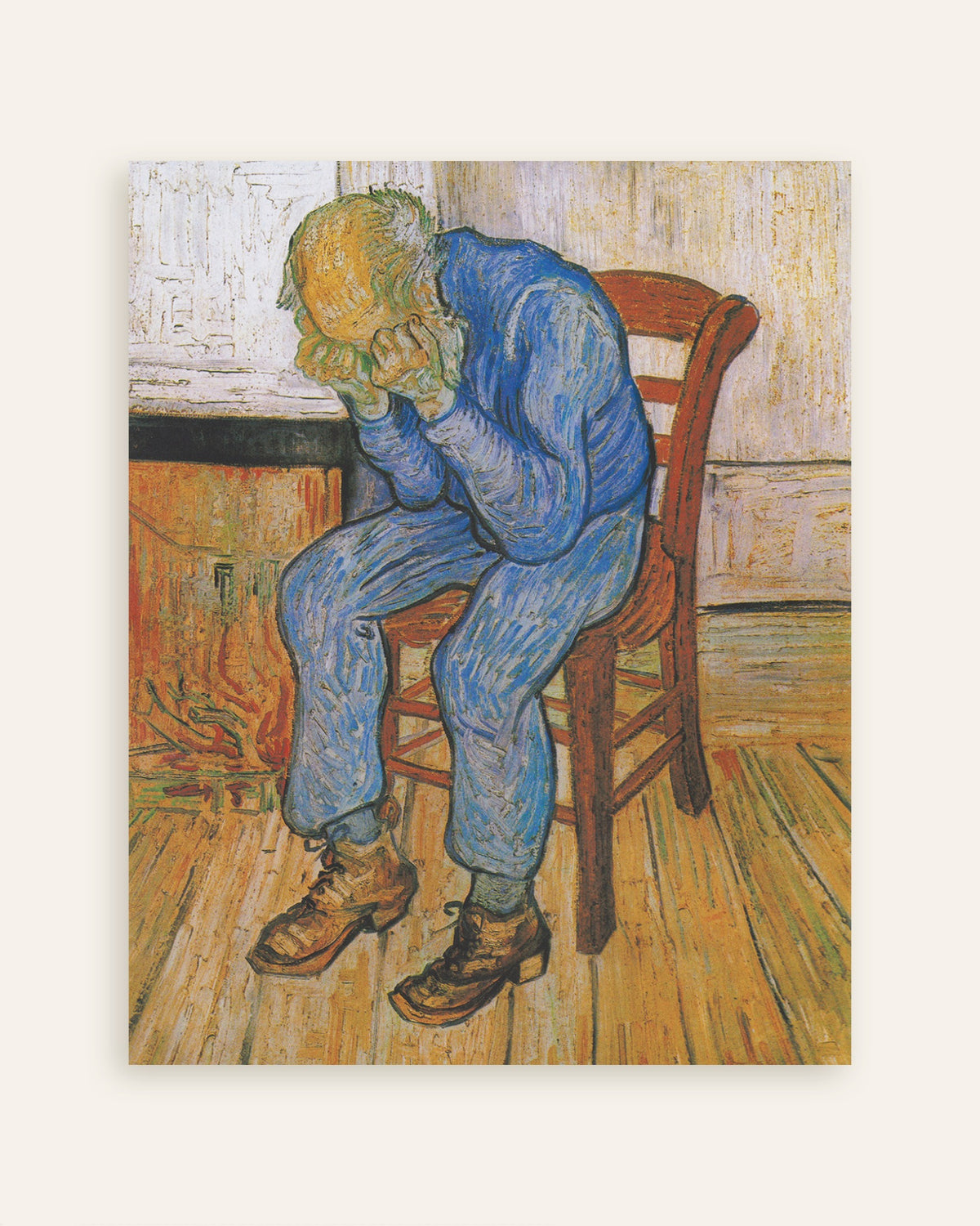 Póster de A las puertas de la eternidad (1890), de Vincent van Gogh, miniatura