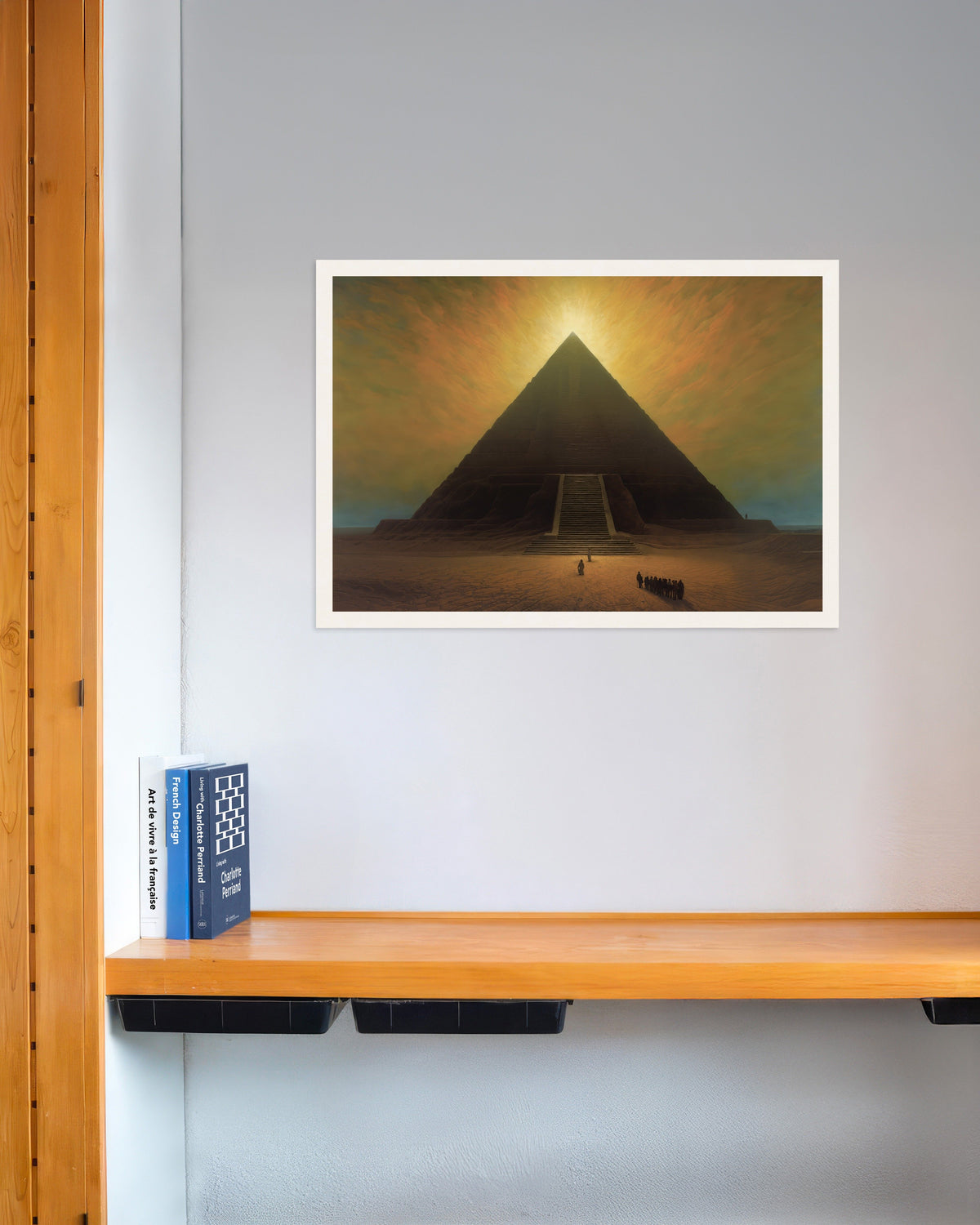 Póster de Atmosférico, oscuro y místico, La Gran Pirámide