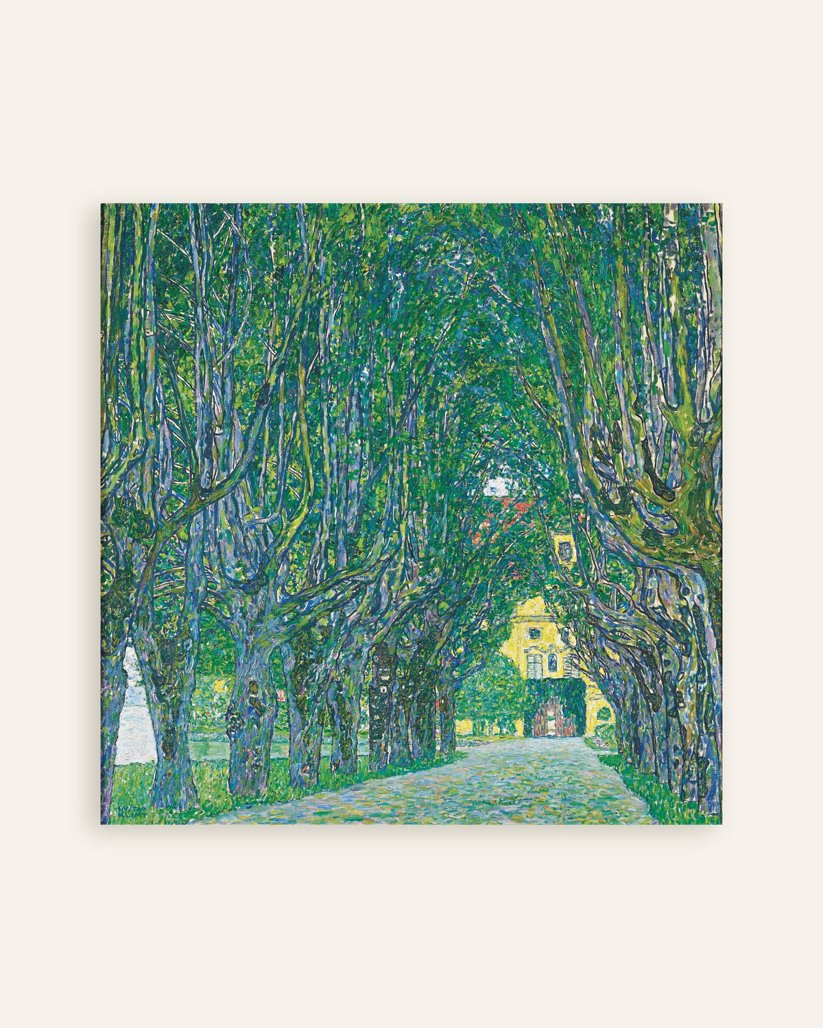 Póster Avenida hacia el castillo de Kammer (1912), de Gustav Klimt, miniatura