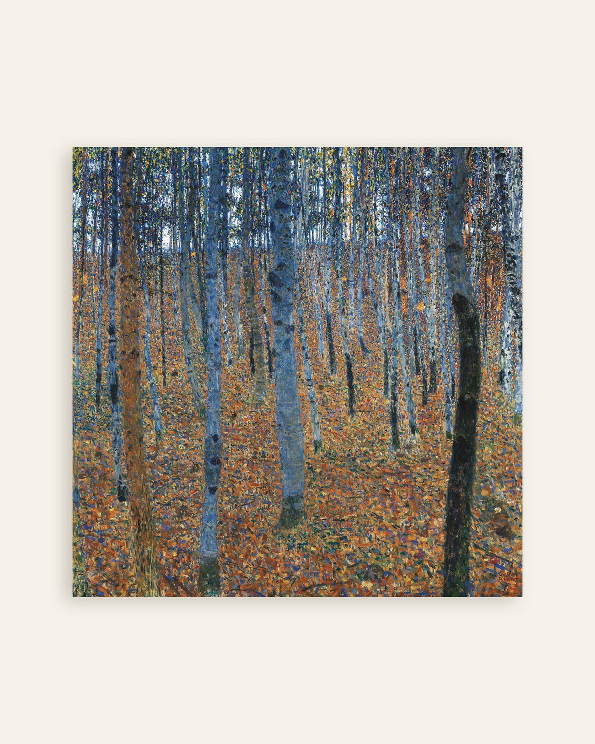 Póster Hayedo I (1902), de Gustav Klimt, miniatura