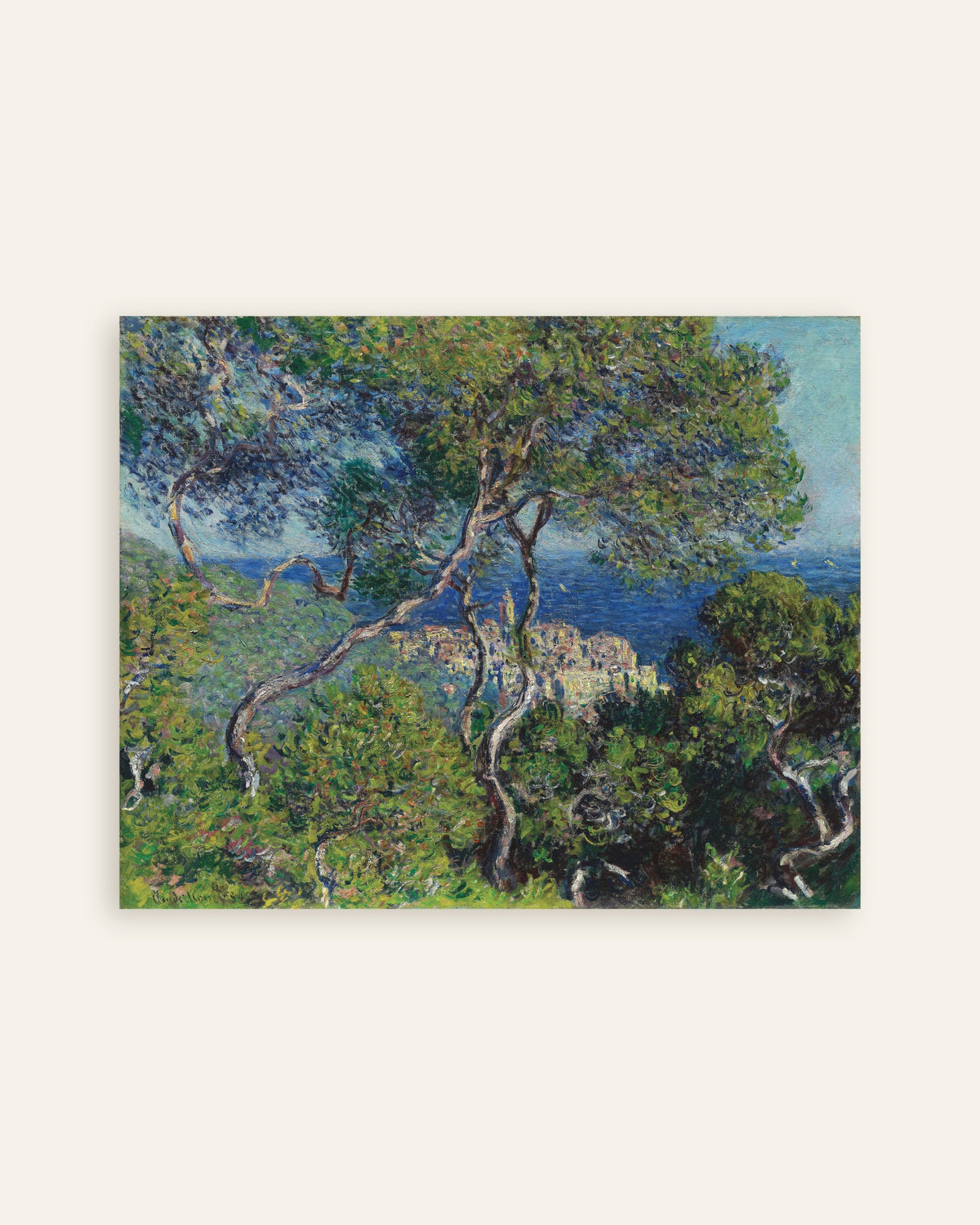 Póster Bordighera (1884), de Claude Monet, miniatura