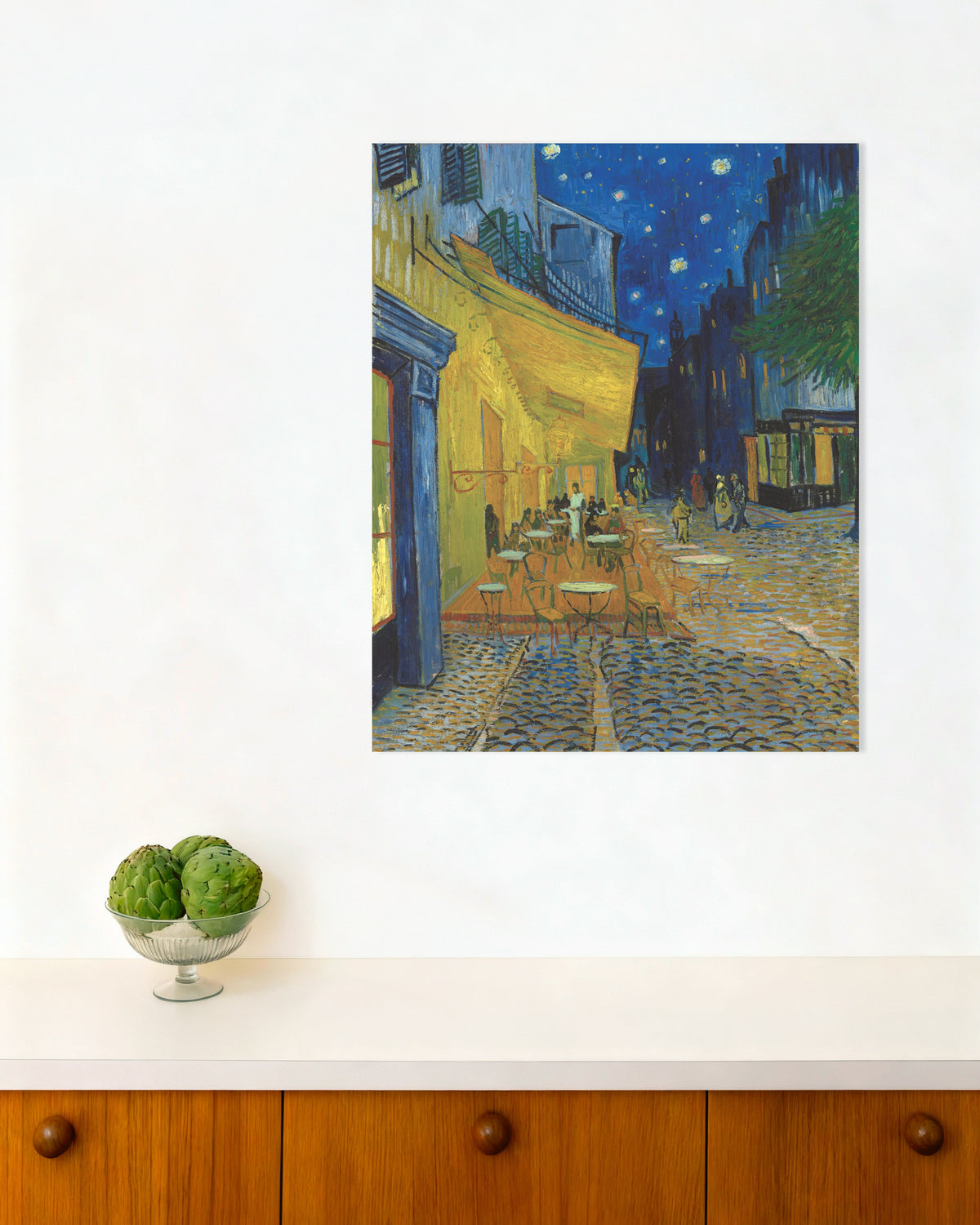 Póster «Terraza de café por la noche» (1888), de Vincent van Gogh