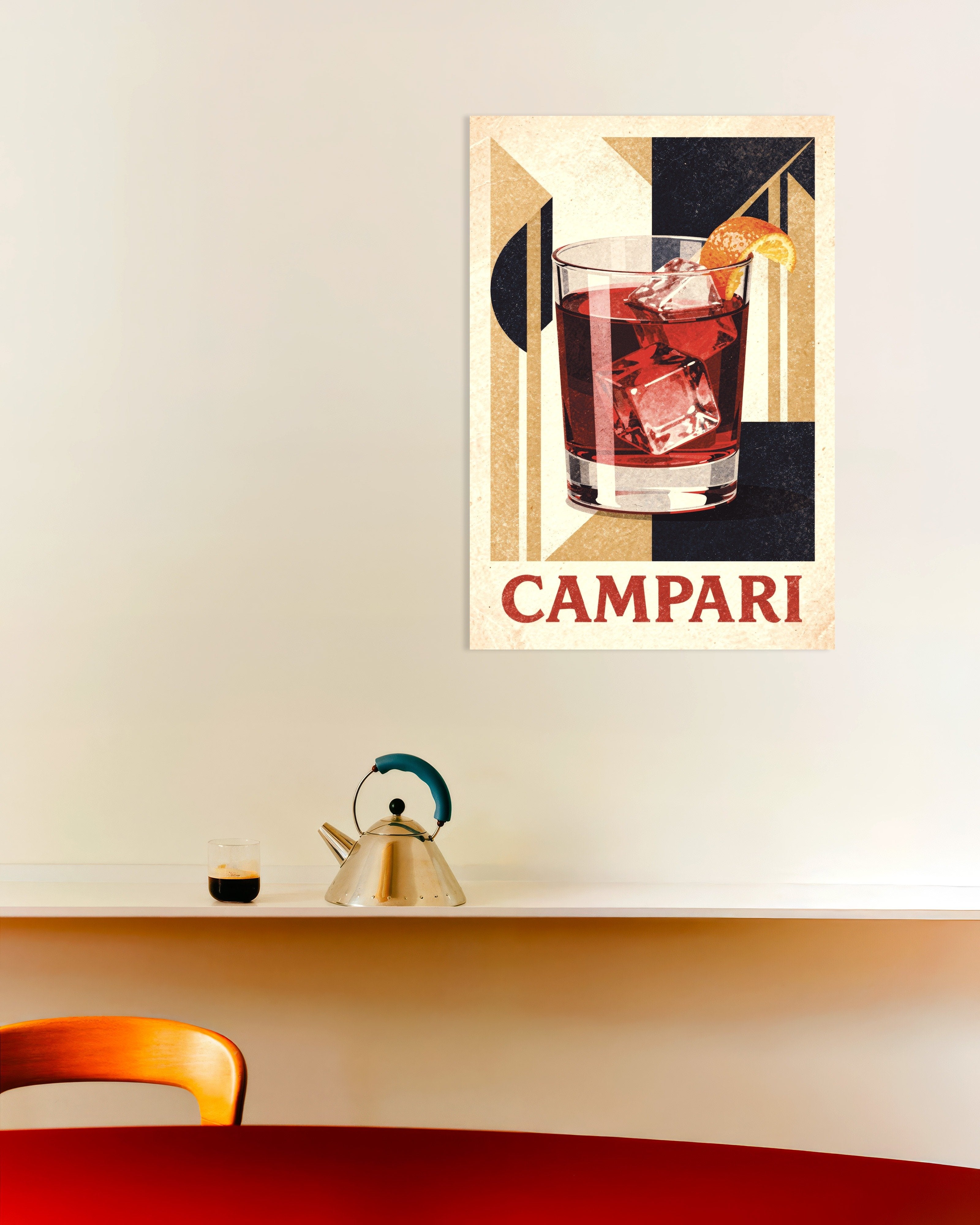 Poster of Campari Poster - Aperitivo Print