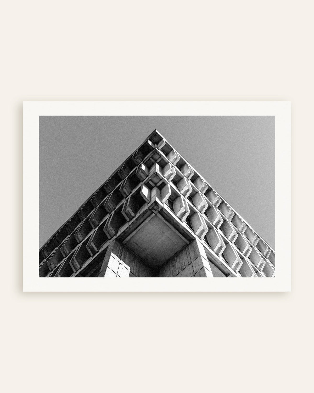 Póster «Esquina artesonada en perspectiva marcada», miniatura