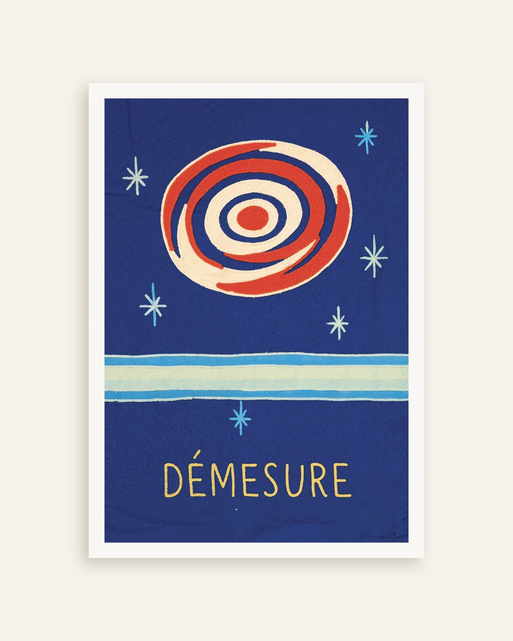 Poster of Démesure Cosmic Spiral Poster, thumbnail