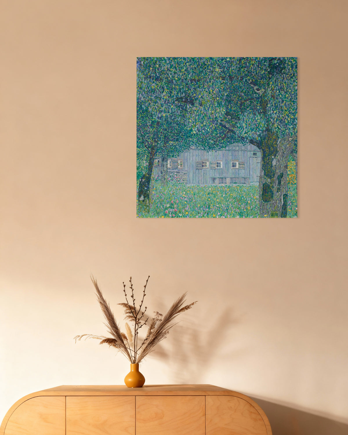 Póster Casa de campo en Buchberg (1911), de Gustav Klimt