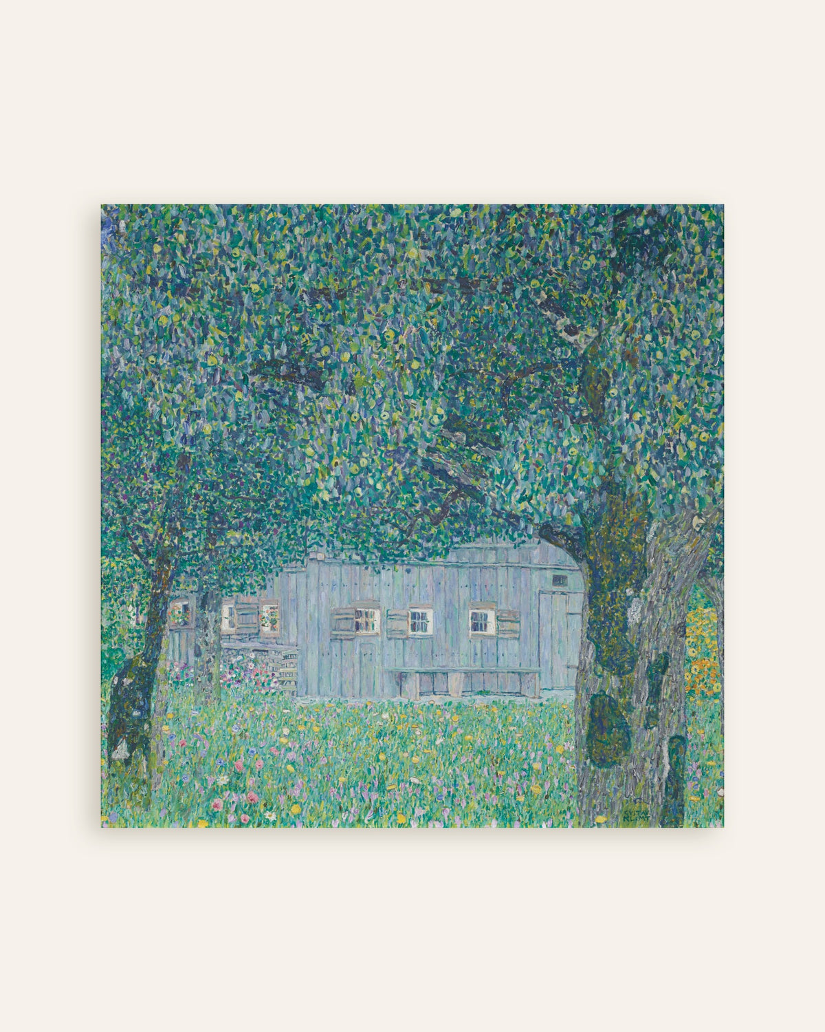Póster Casa de campo en Buchberg (1911), de Gustav Klimt, miniatura
