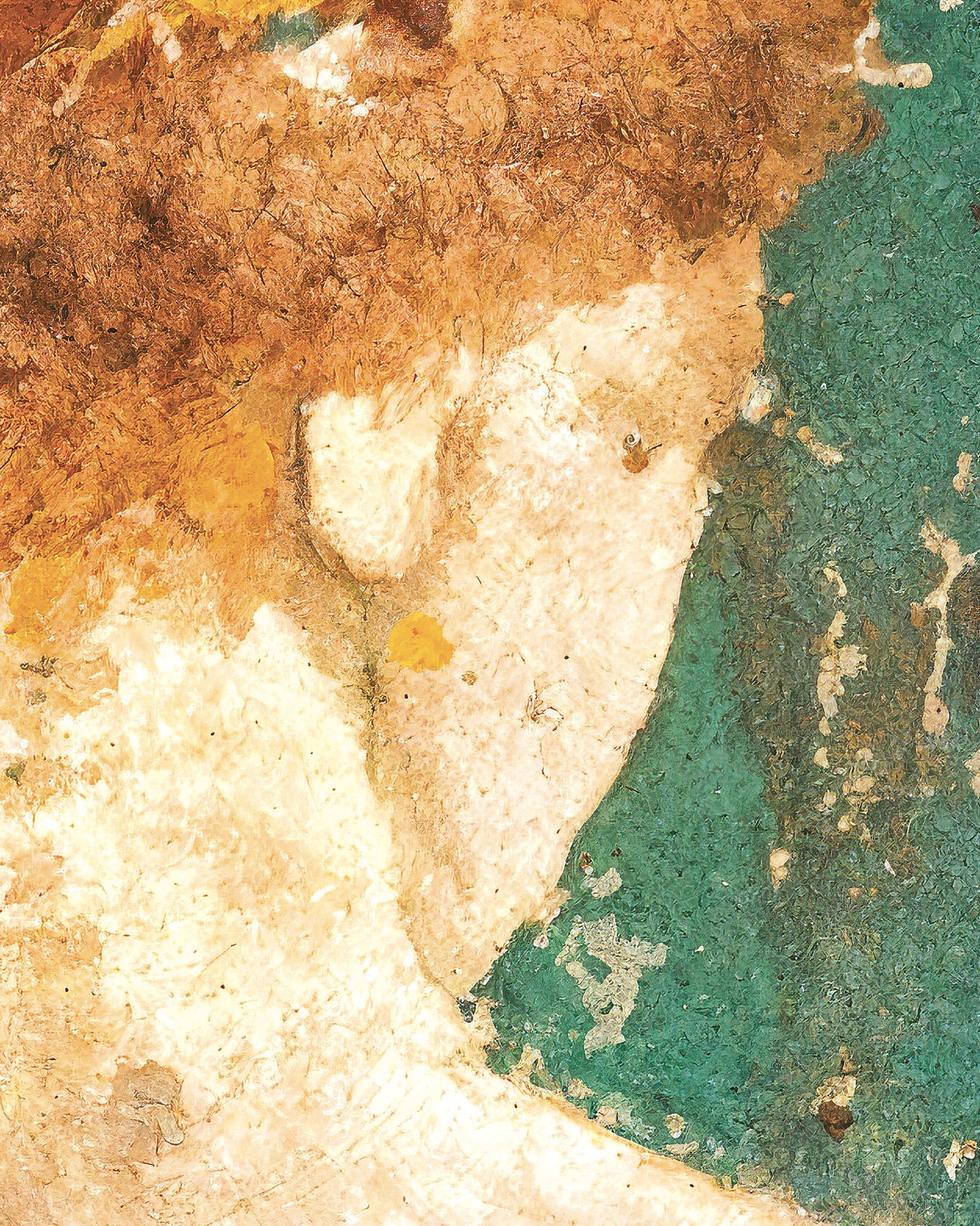 Flora de Stabiae, Detalle del Fresco de Primavera - Póster