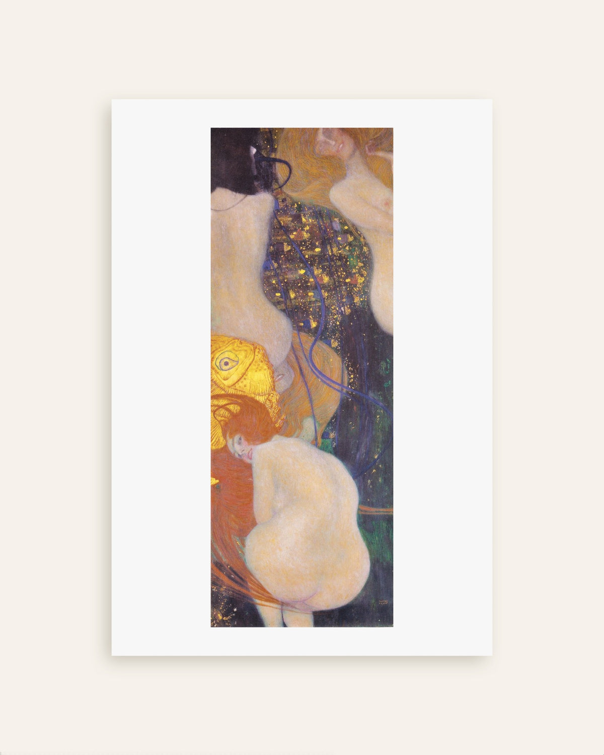 Póster Peces de colores (1901–1902), de Gustav Klimt, miniatura