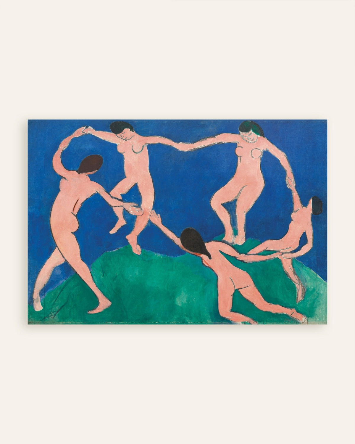 Póster La danza de Henri Matisse (1909), miniatura