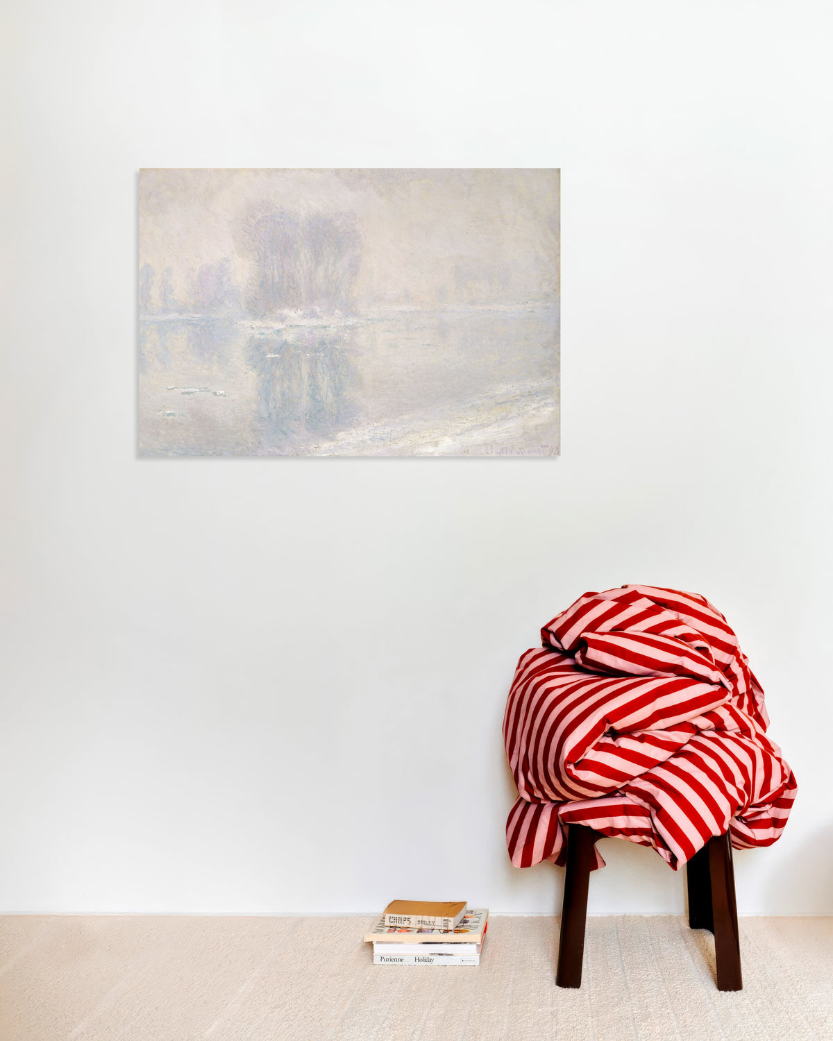 Póster Témpanos de hielo (1893), de Claude Monet